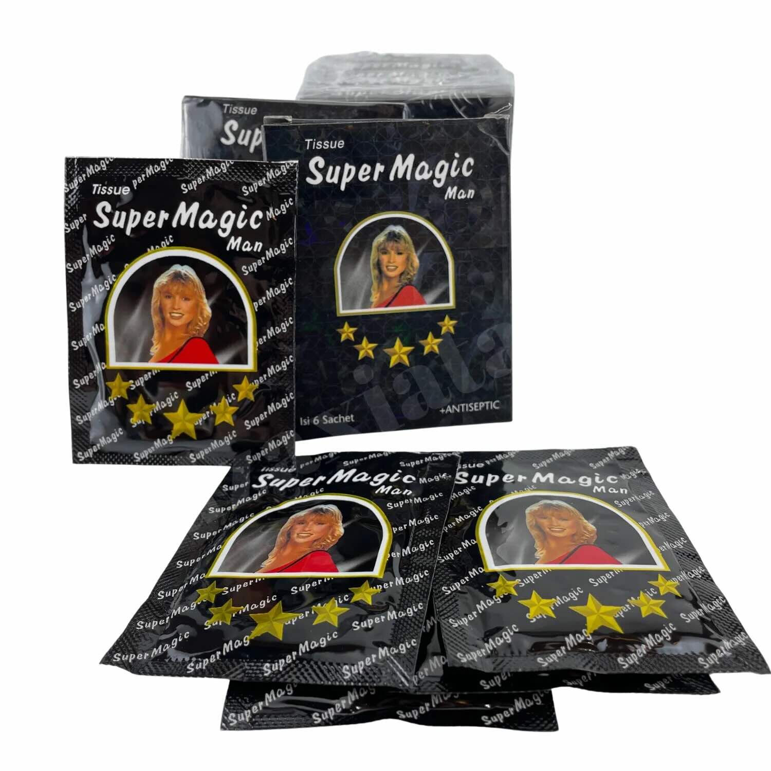 Magic Power Tissue 愛到天光魔法持久濕紙巾(6片)