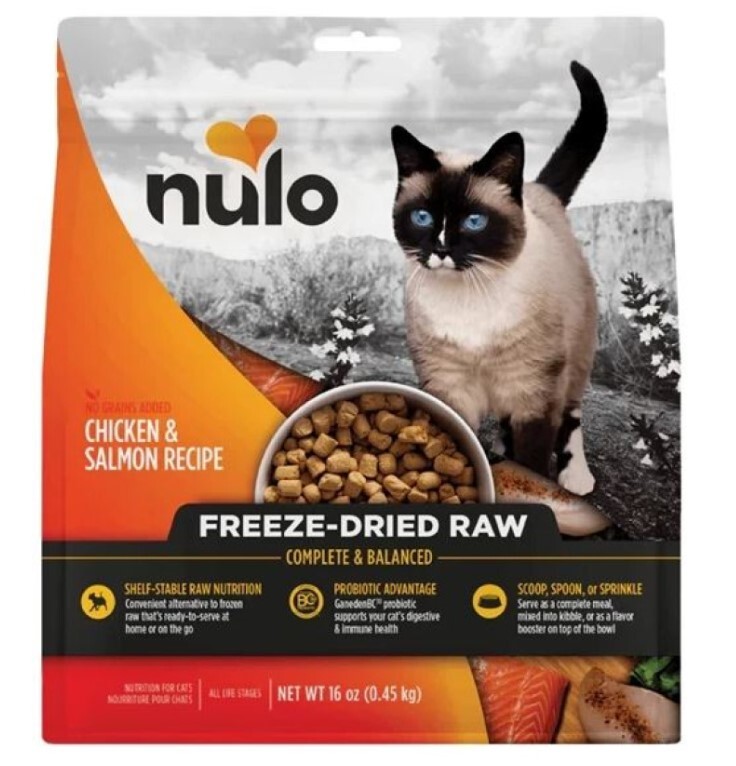 Nulo 無穀物凍乾脫水貓糧雞肉三文魚配方16oz