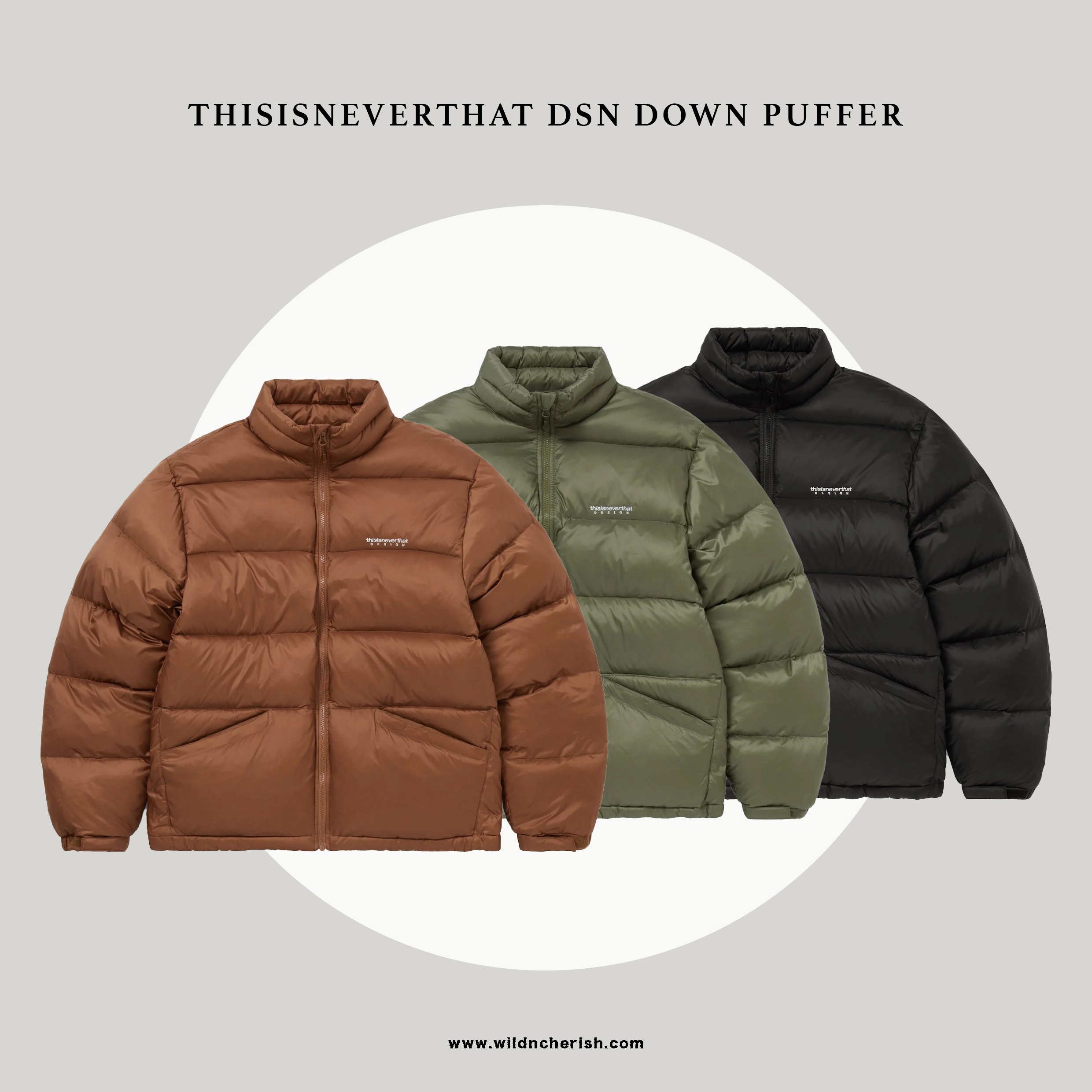預訂 | Thisisneverthat DSN Down Puffer 鴨絨