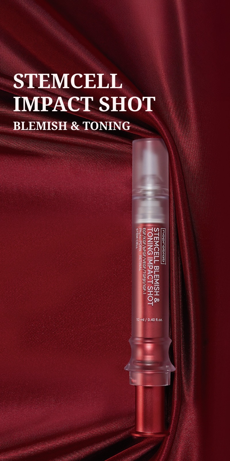 【直播】LL120422 NOPROBLAB 幹細胞祛斑緊緻精華液 12 ml