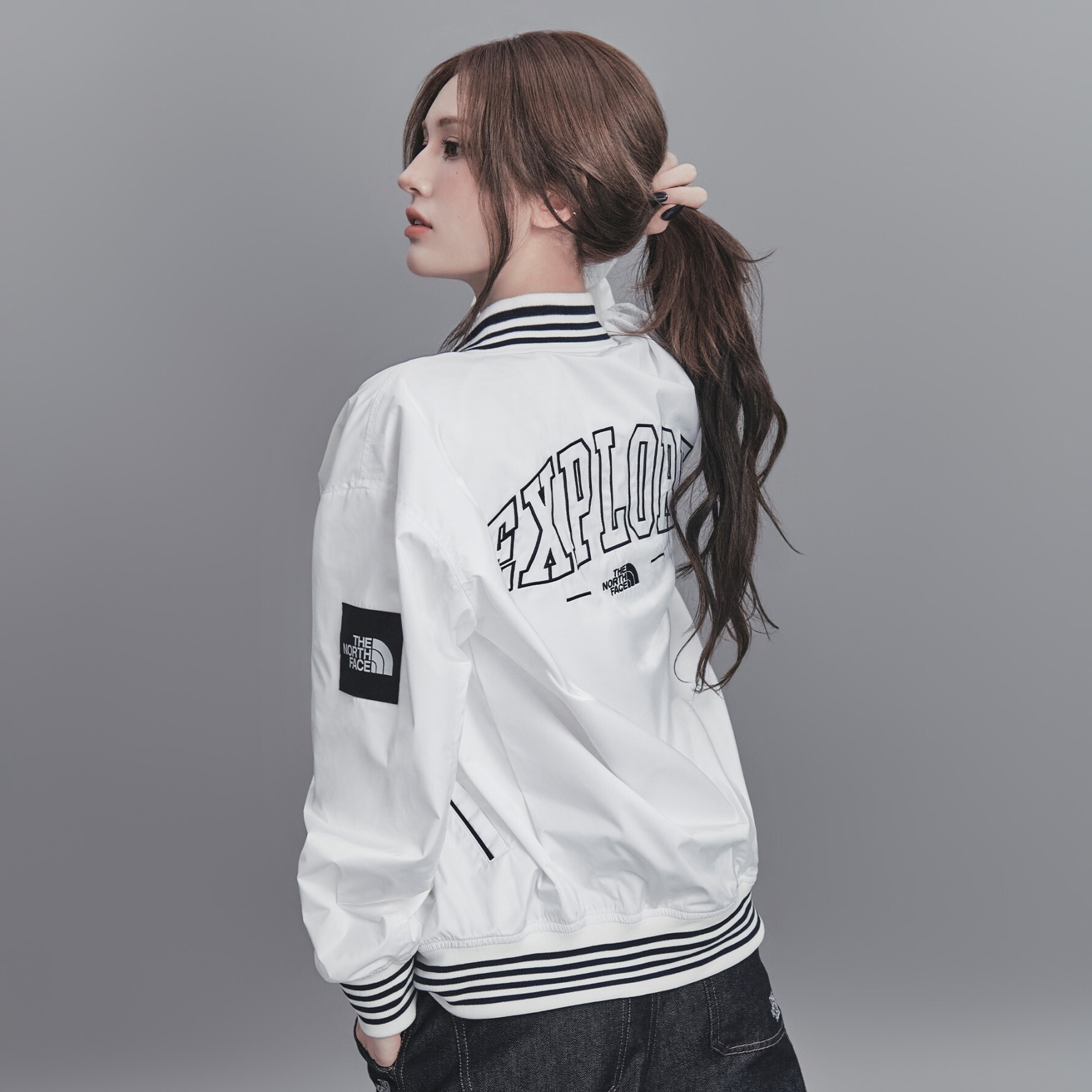 【代購】THE NORTH FACE 白標 SPORTY BOMBER 外套 | 北臉韓系棒球外套 NJ3BR03