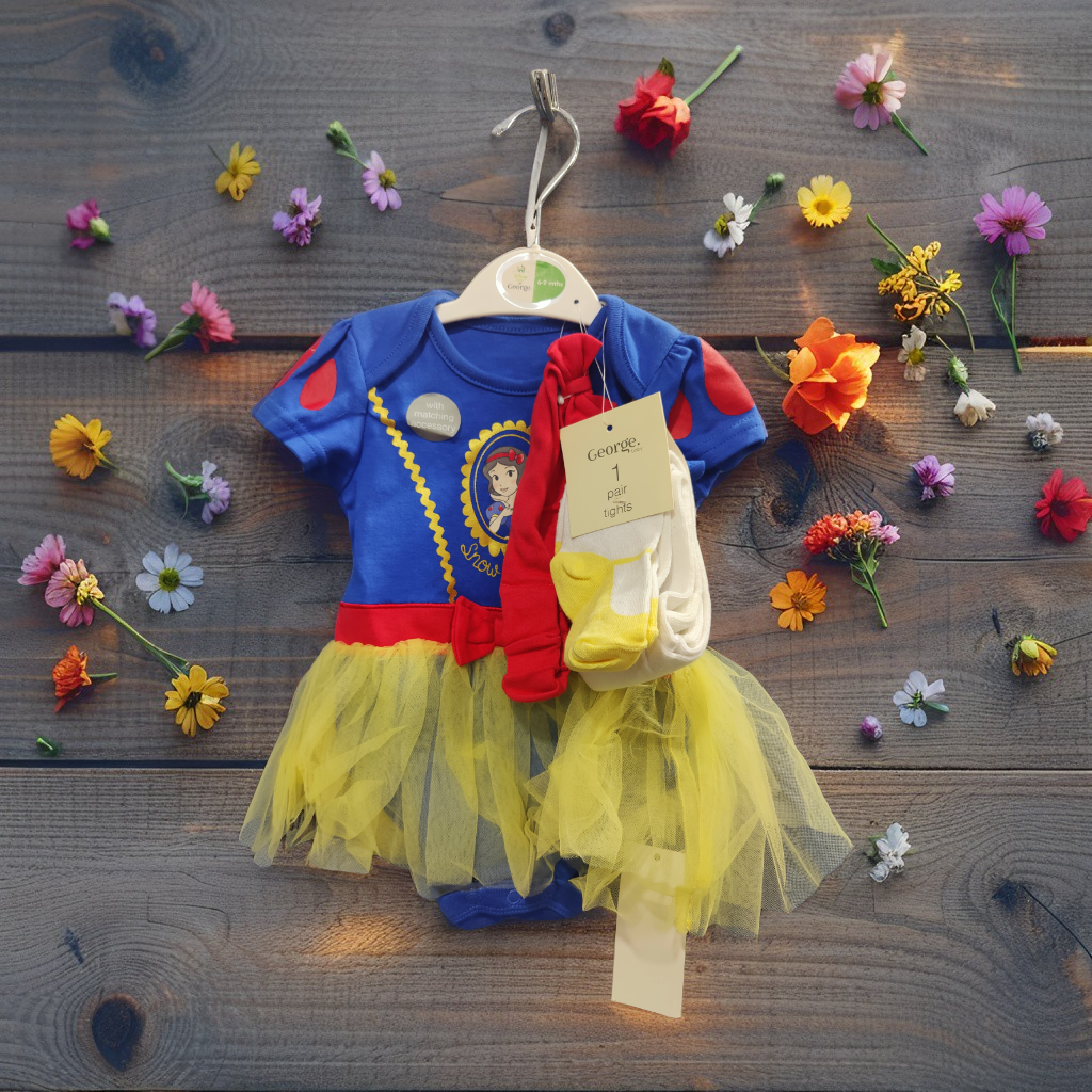 英國直送 disney 公主  BB COSPLAY套裝  6-9月  清貨價