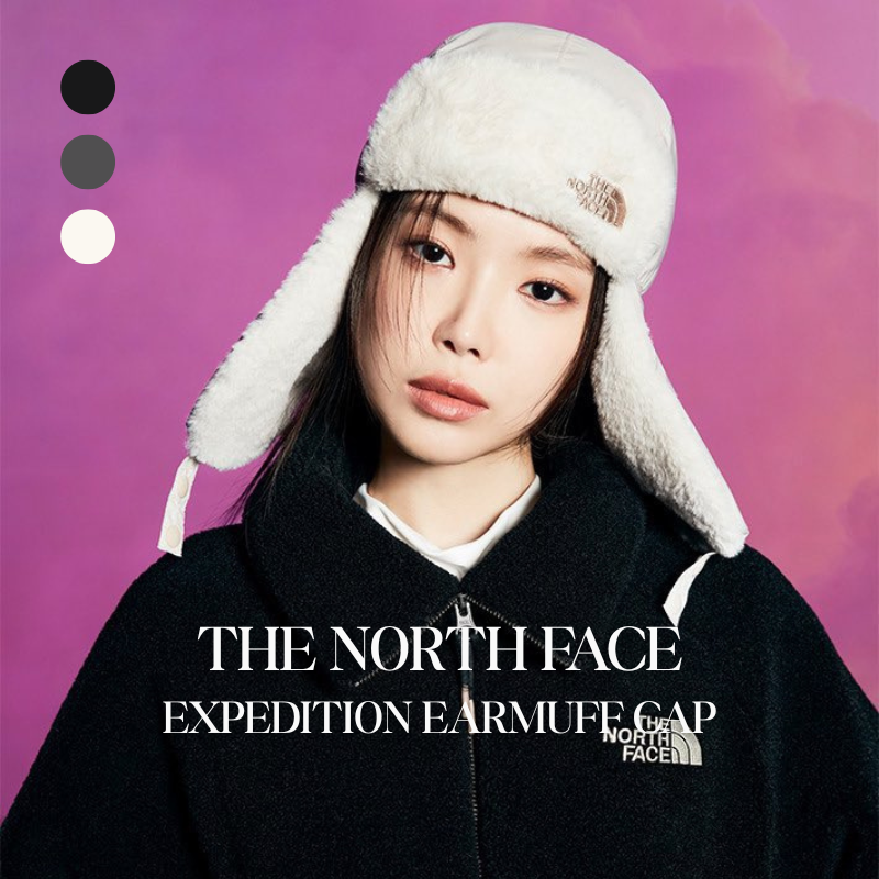 【代購】THE NORTH FACE EXPEDITION EARMUFF CAP｜極地保暖絨毛遮耳帽｜冬季防風保暖帽