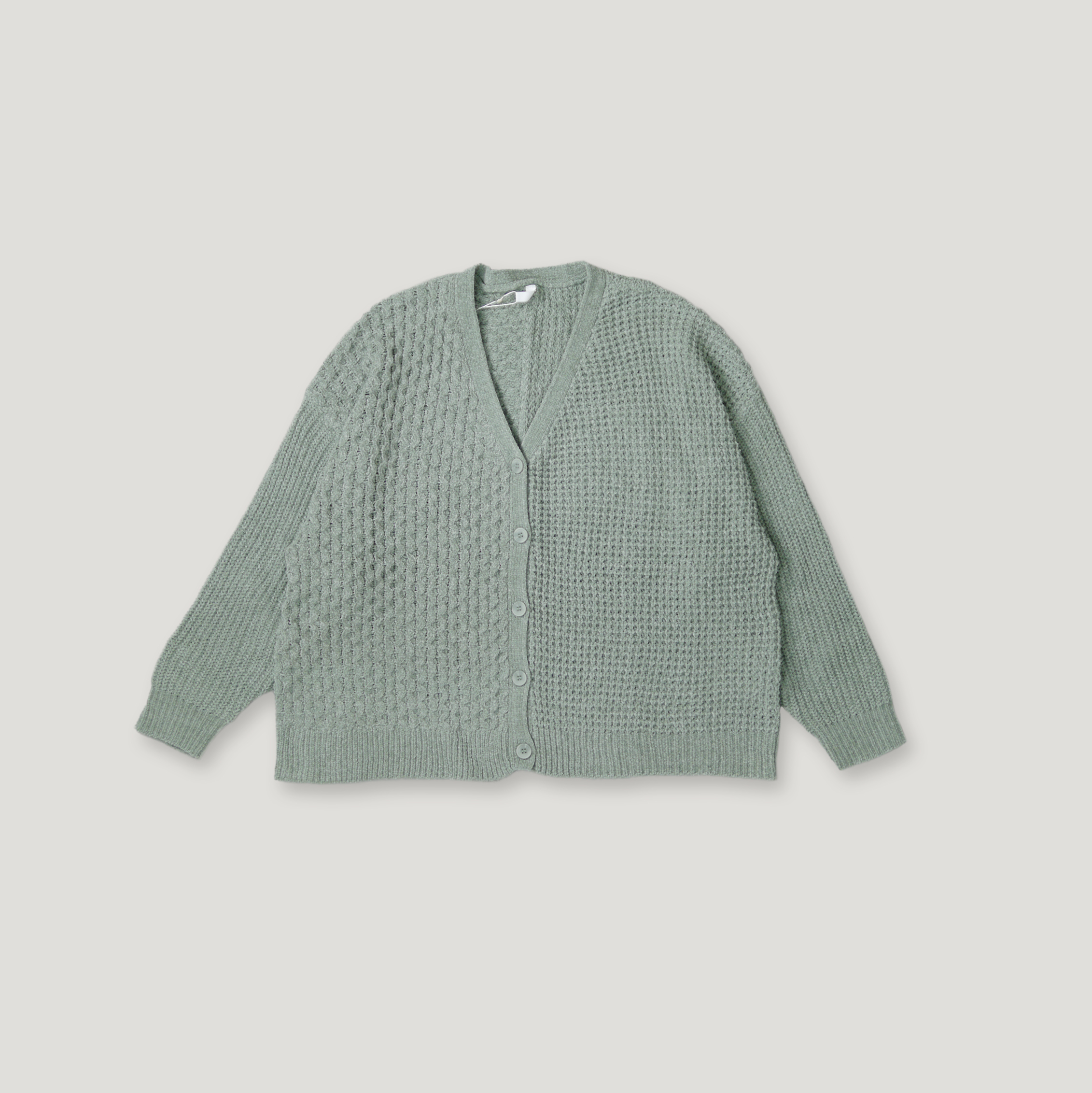 J.P.L. 絞花圈織短絨開襟外套╭ 3色 ╮