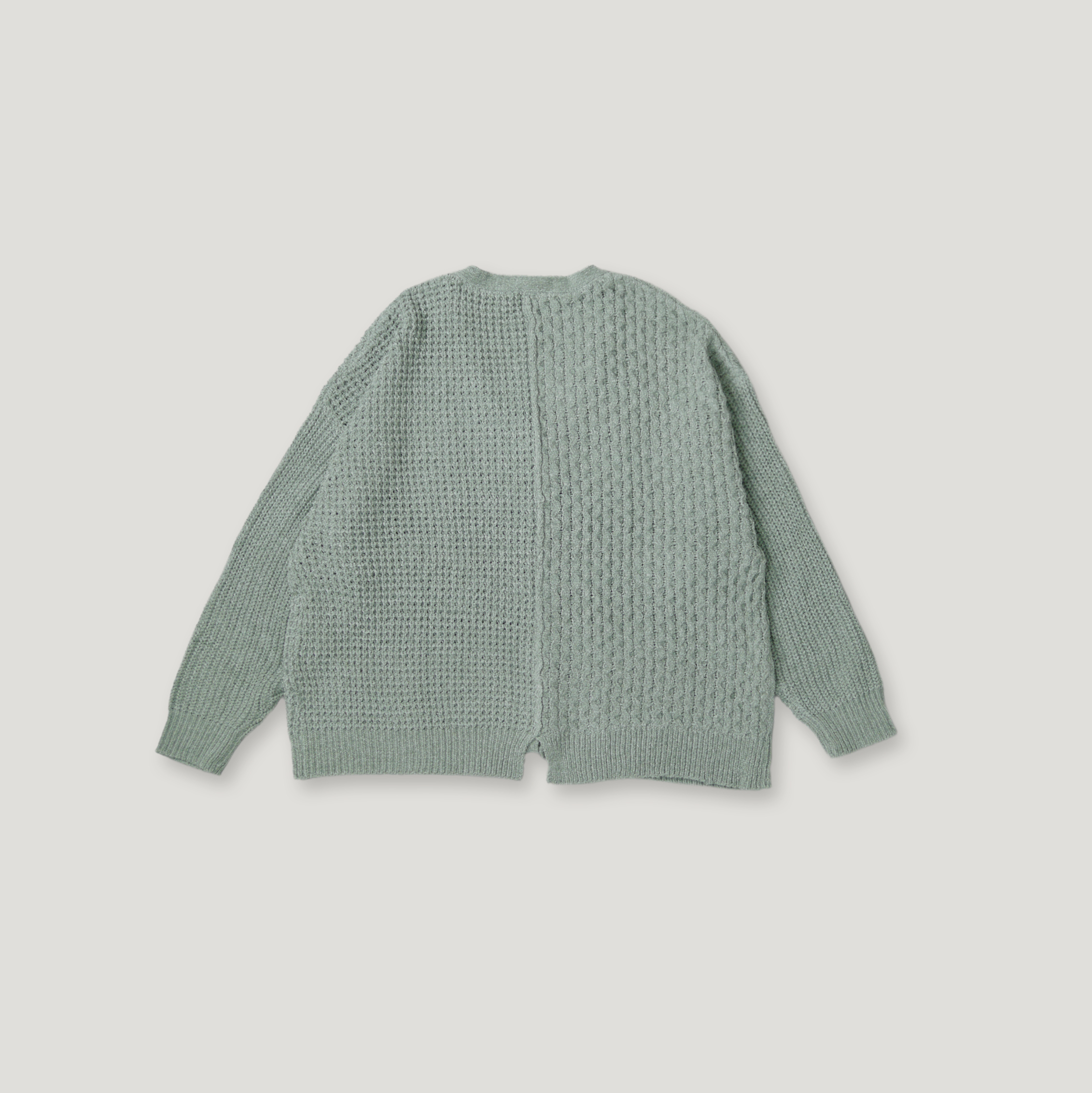 J.P.L. 絞花圈織短絨開襟外套╭ 3色 ╮