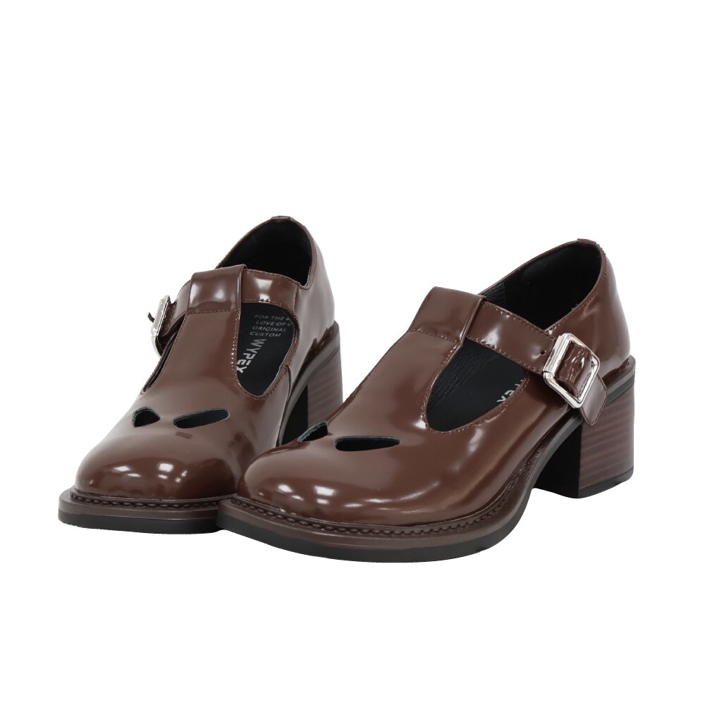 (現+預) 法式粗跟瑪莉珍鞋 -2色