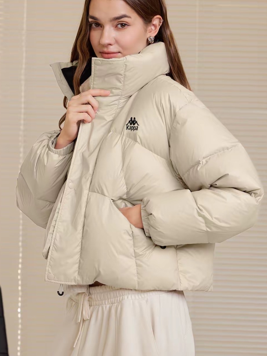 KAPPA 立領 羽絨 外套 女款