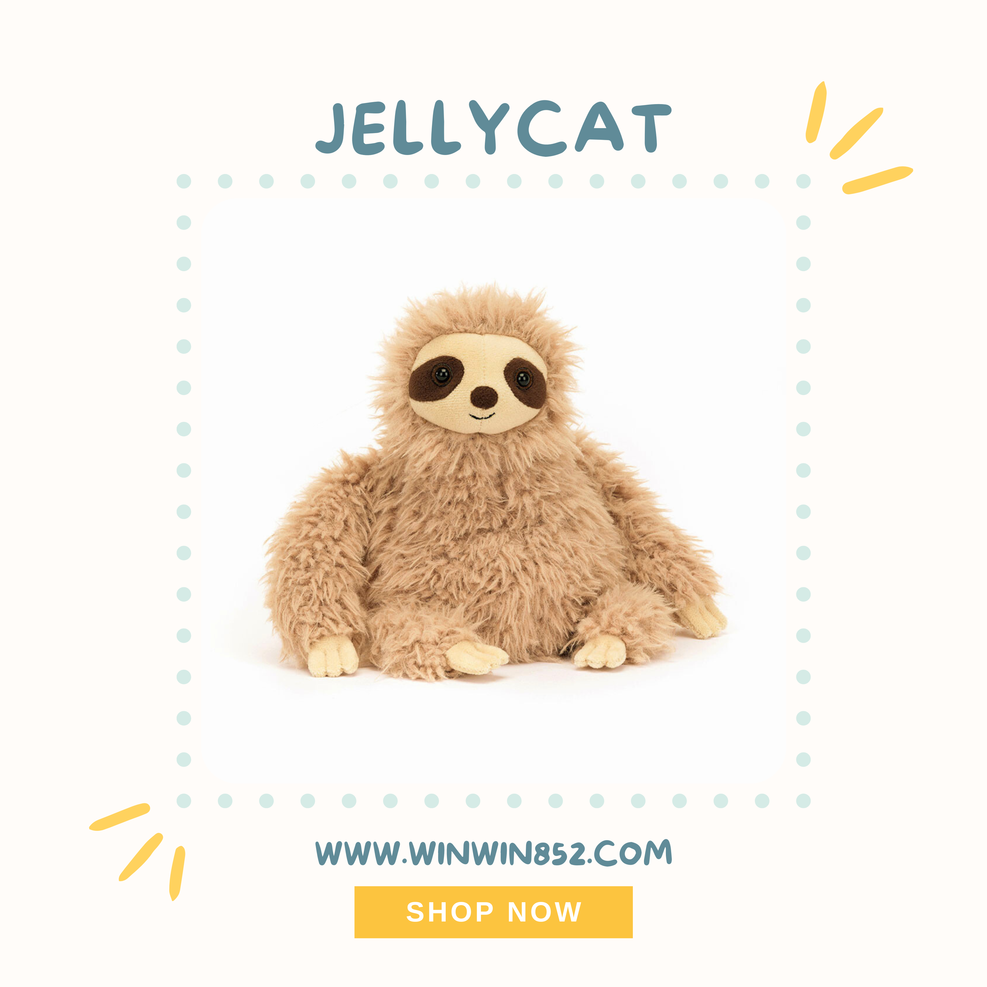 Jellycat Selma Sloth