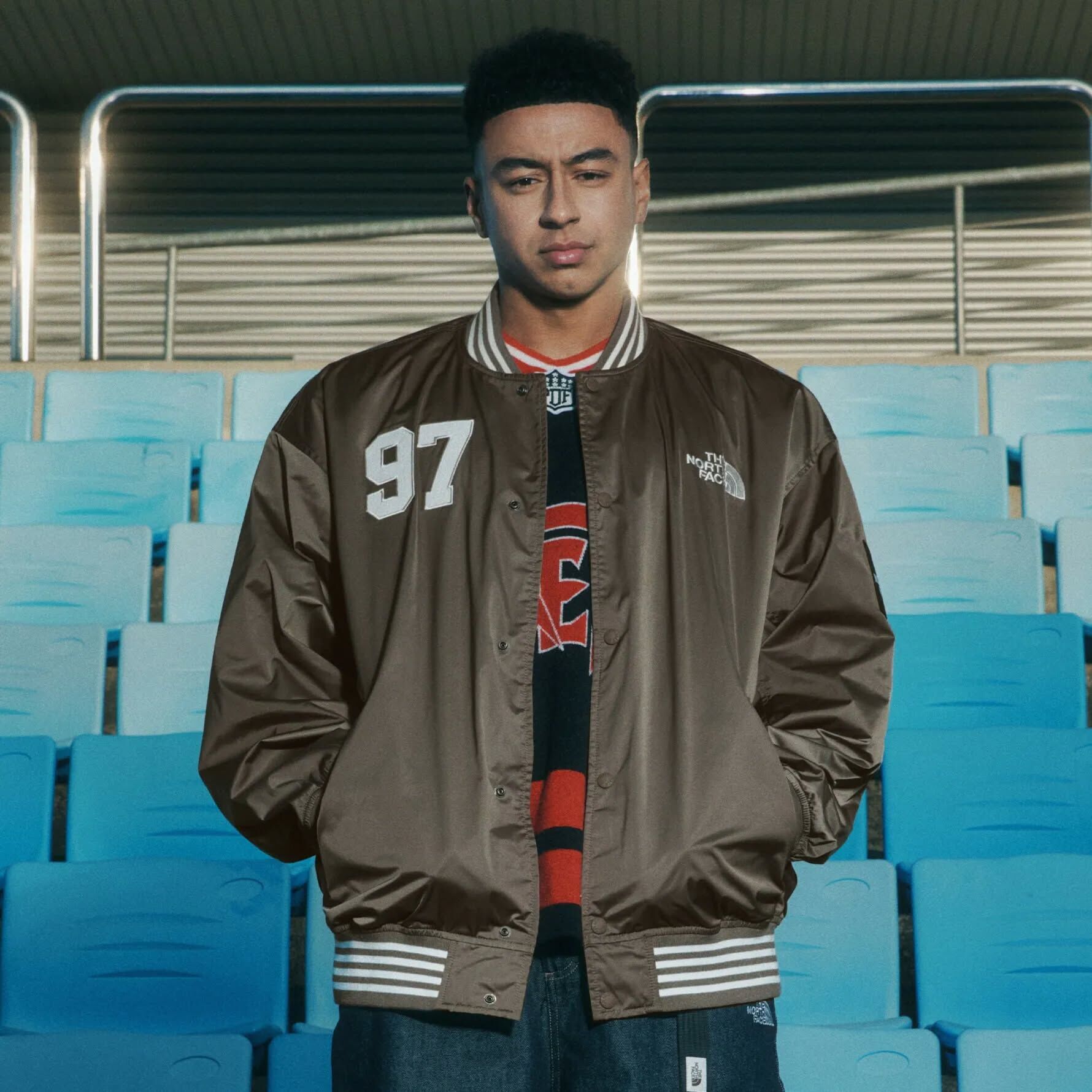 【代購】THE NORTH FACE 白標 SPORTY BOMBER 外套 | 北臉韓系棒球外套 NJ3BR03