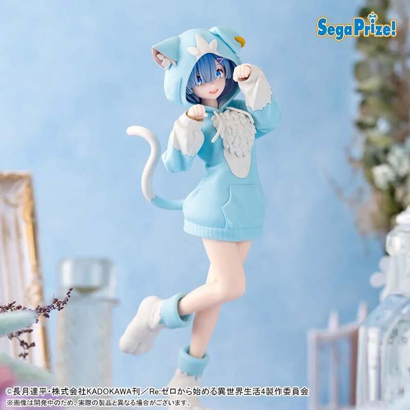 預購26/05 SEGA 代理版 景品 Xstellar Re:從零開始的異世界生活 雷姆 毛茸茸帽T