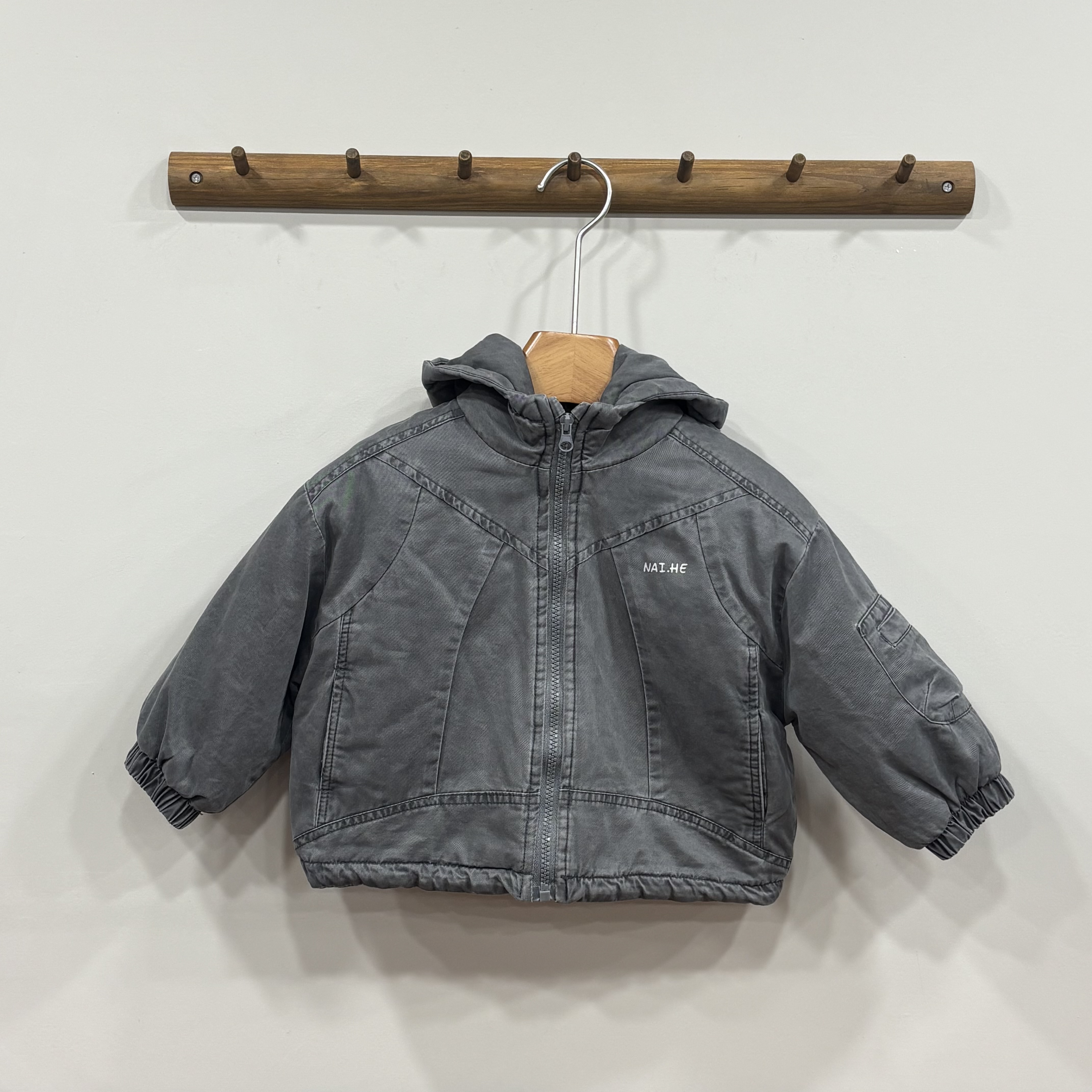 A03438 水洗鋪棉外套