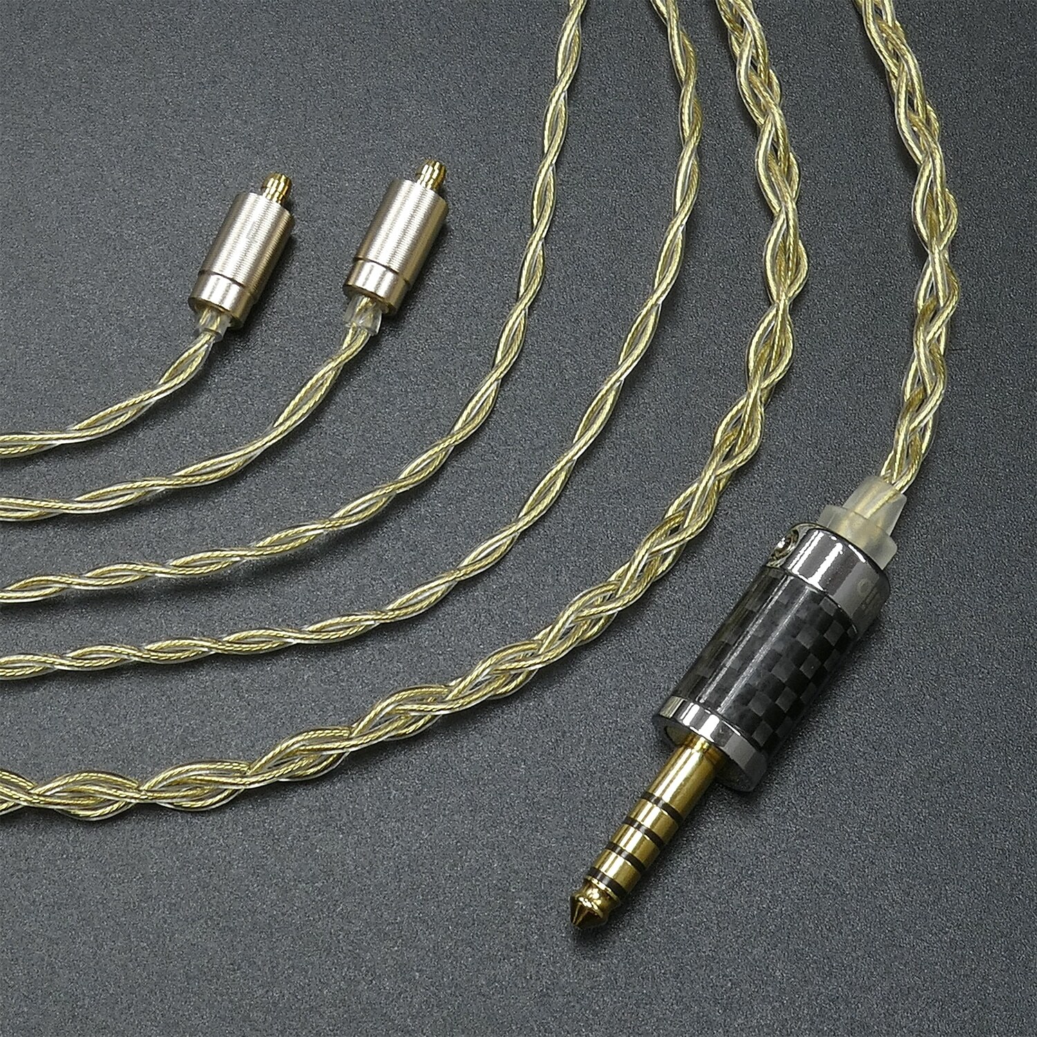 Reddle Audio – AXO發燒級耳機升級線 | 純銀鍍金4絞