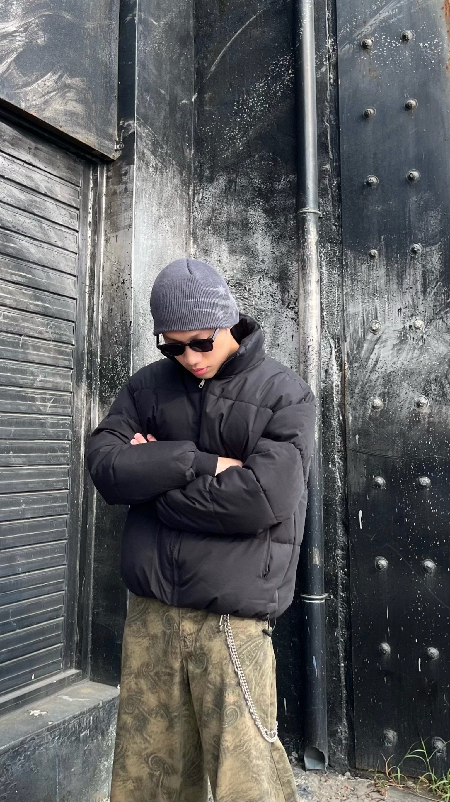 鋪棉立領麵包外套 (2colors)