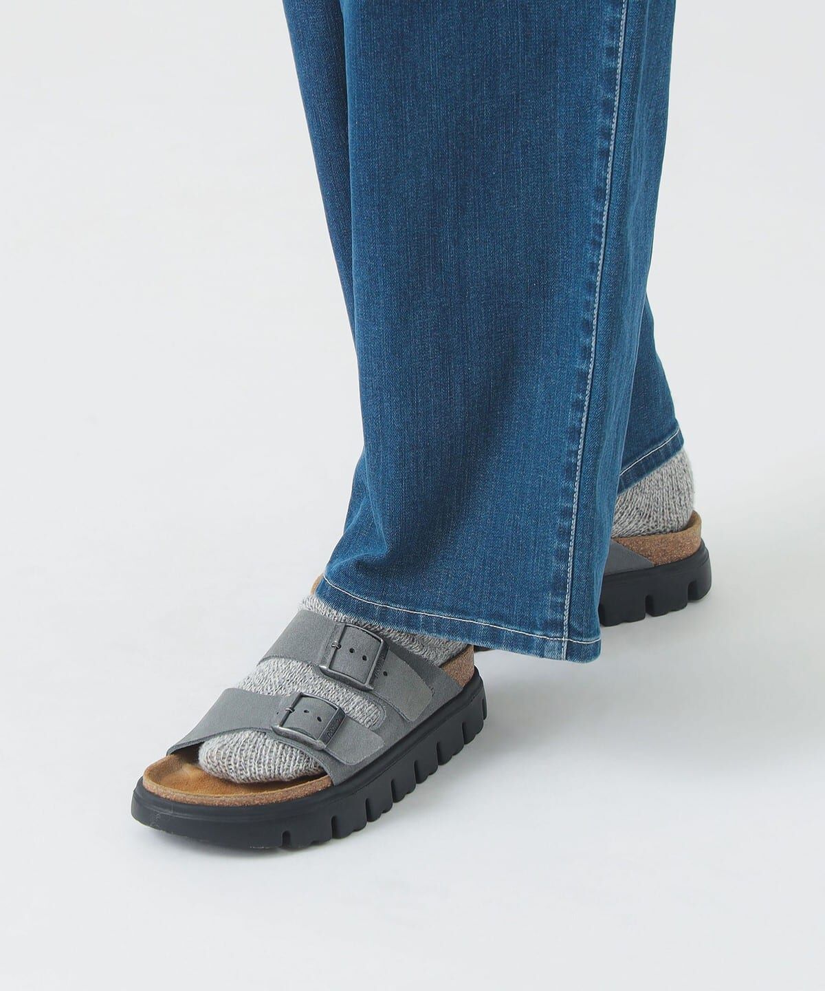 限時特價預購┃BIRKENSTOCK Papillio 窄版 麂皮 厚底 勃肯 拖鞋