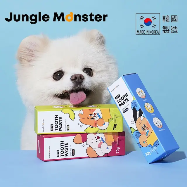韓國製哈密瓜味寵物牙膏 護齒凝膠 70克 (貓狗適用)
