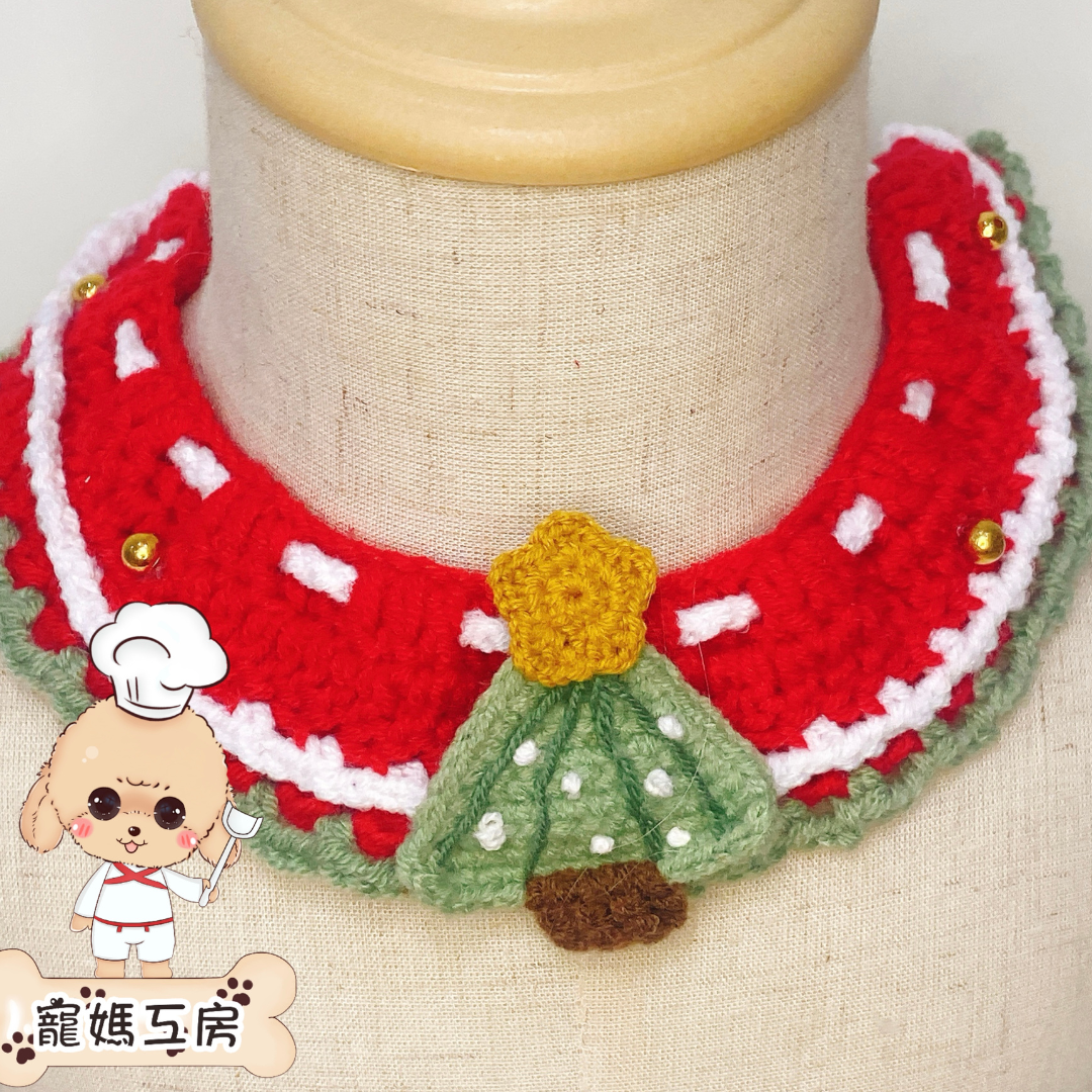寵媽工房 - 寵物頸飾 (AC145) #聖誕頸飾