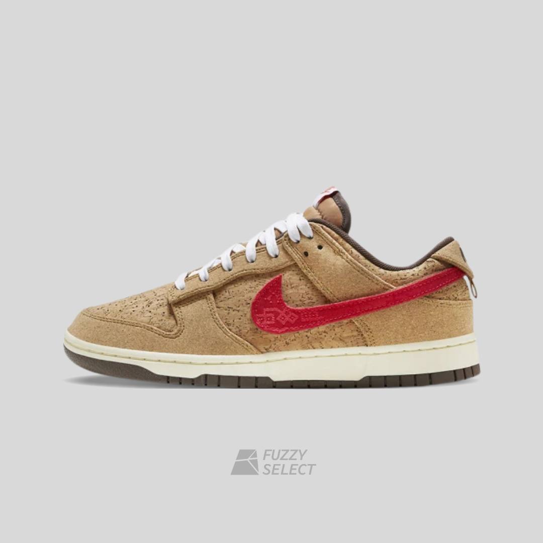 【逢甲 FUZZY】CLOT x Nike Dunk Low "Cork" 20周年 魔鬼氈 軟木塞 FN0317-121