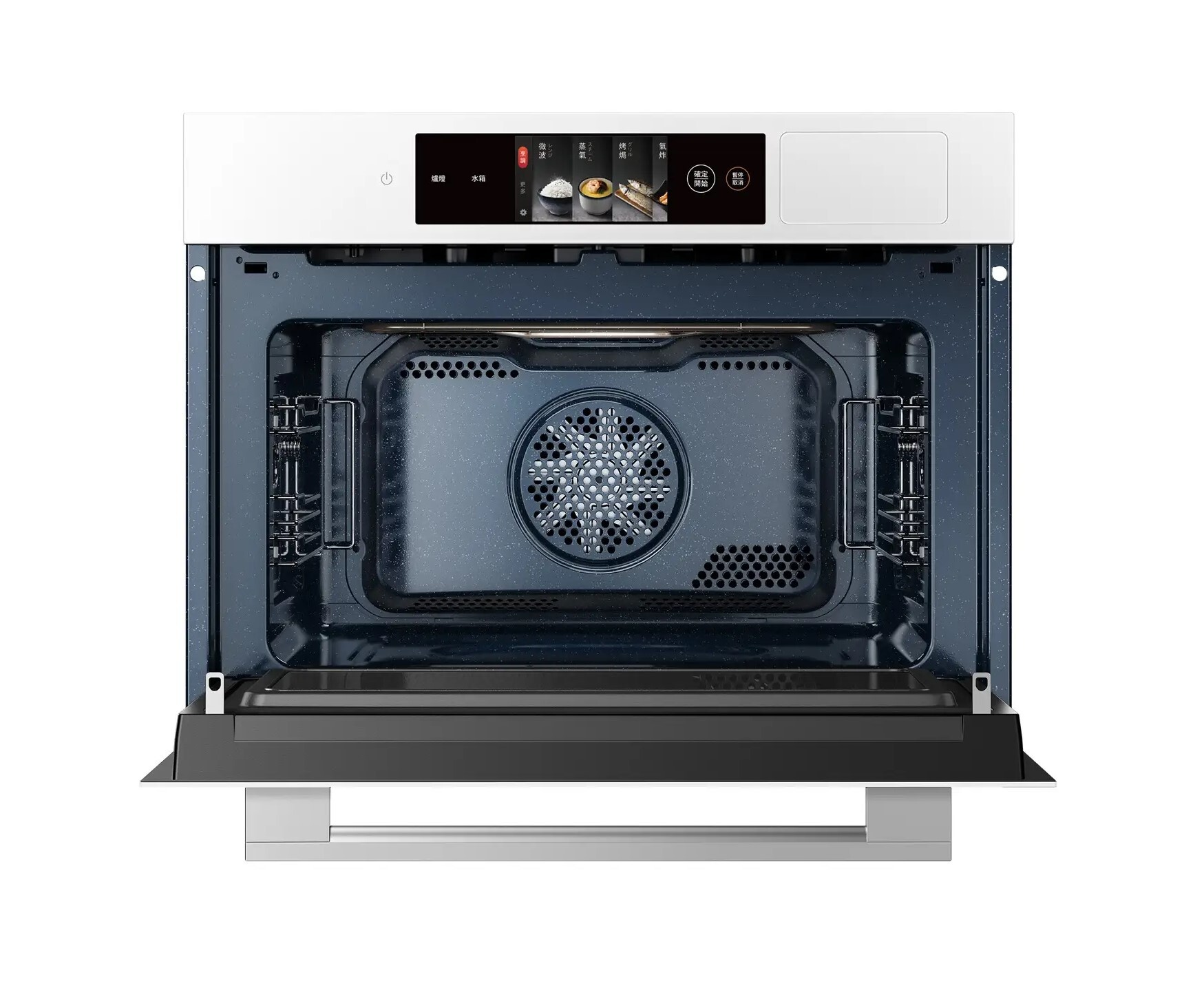 東芝 Toshiba  EB-T500APW‧JAPANDi 4合1嵌入式微波氣炸蒸焗爐‧50公升‧雙語(中、英) 彩色觸控式屏幕‧香港行貨,原廠1年保養‧