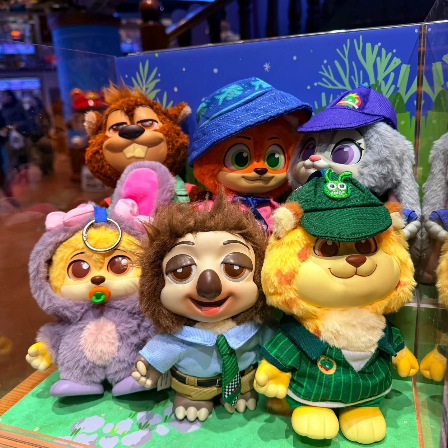 國外限定!迪士尼 動物方程式2 居民系列 盲盒  搪膠公仔