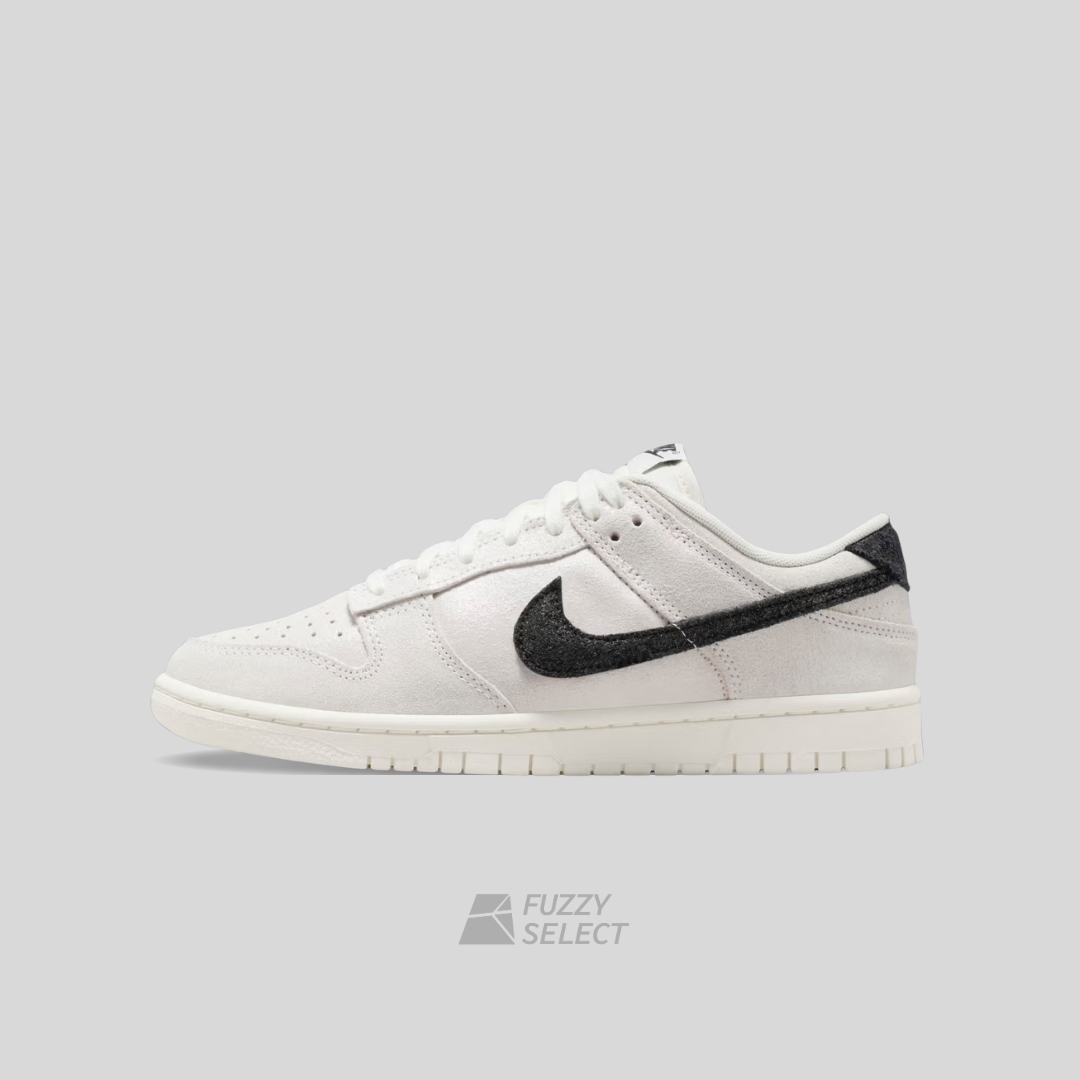 【逢甲FUZZY】 W Nike Dunk Low "Sail/Black" 麂皮 灰黑 HQ3502-100