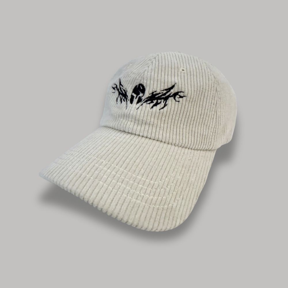 燈芯絨質感鴨舌帽