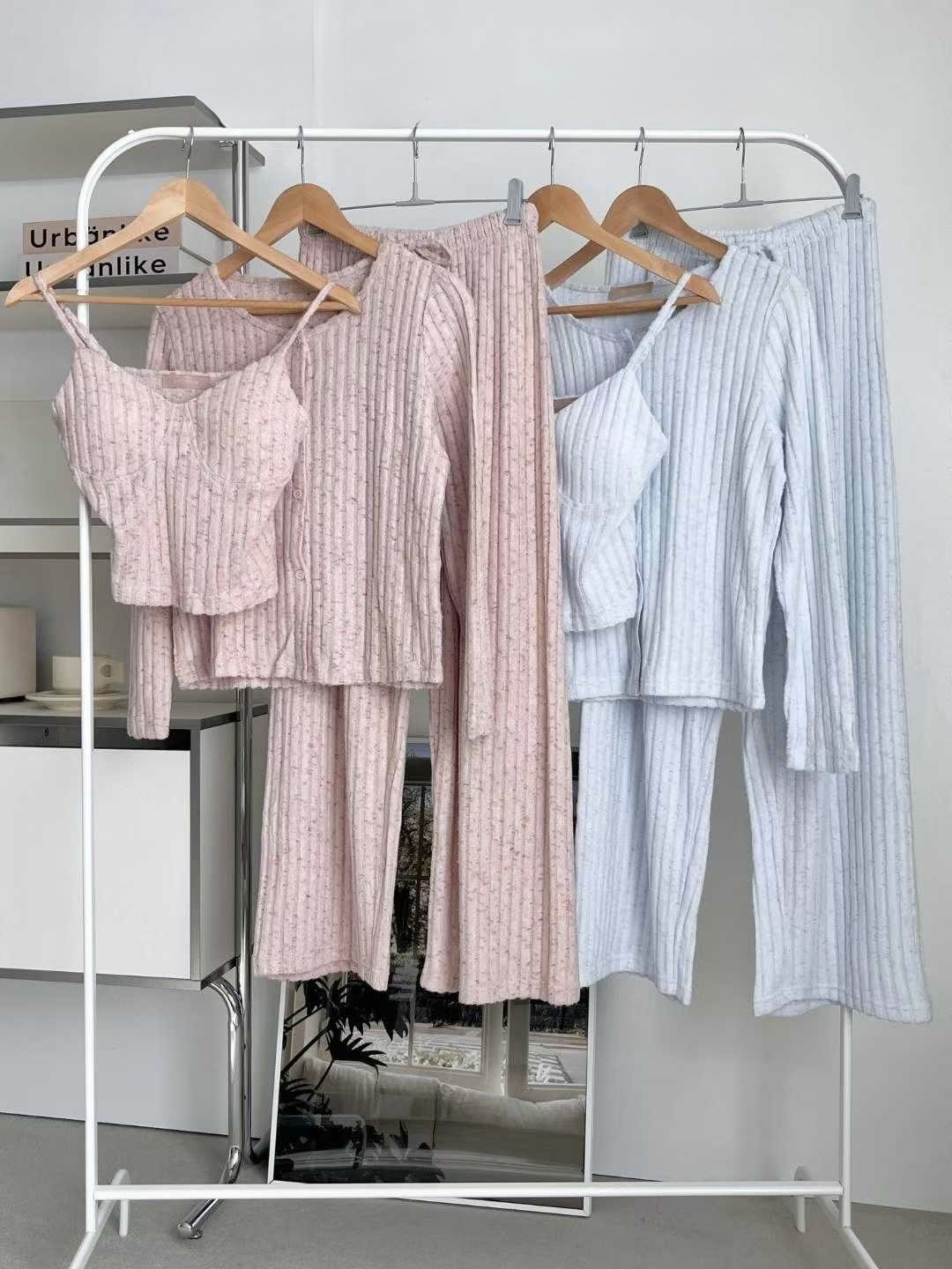 Dec5101 質感居家 睡衣三件套 （姊妹都自留 超推薦！）