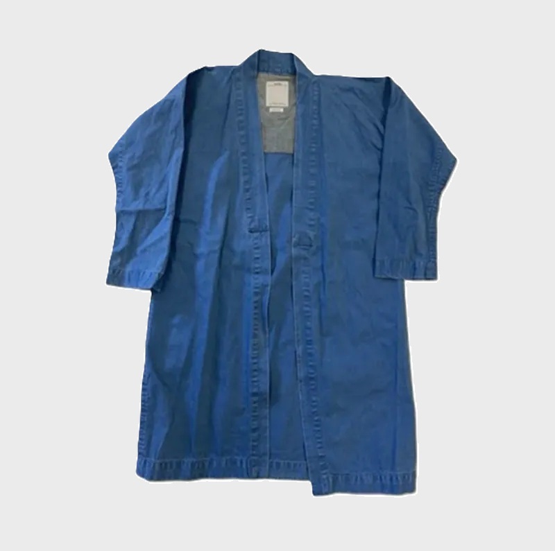 VISVIM ATTUS COAT DMGD CHINO (( USED A )) 中古美品 - INDIGO PRE ORDER ITEM (預訂中)