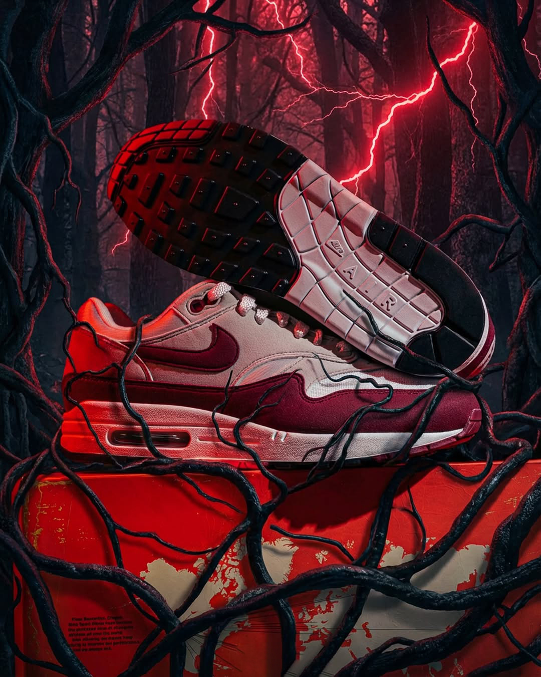 【Focus Store】預購 Stranger Things x Nike Air Max 1 87 SP “Steve Harrington” 怪奇物語 白紅 IM3906-100