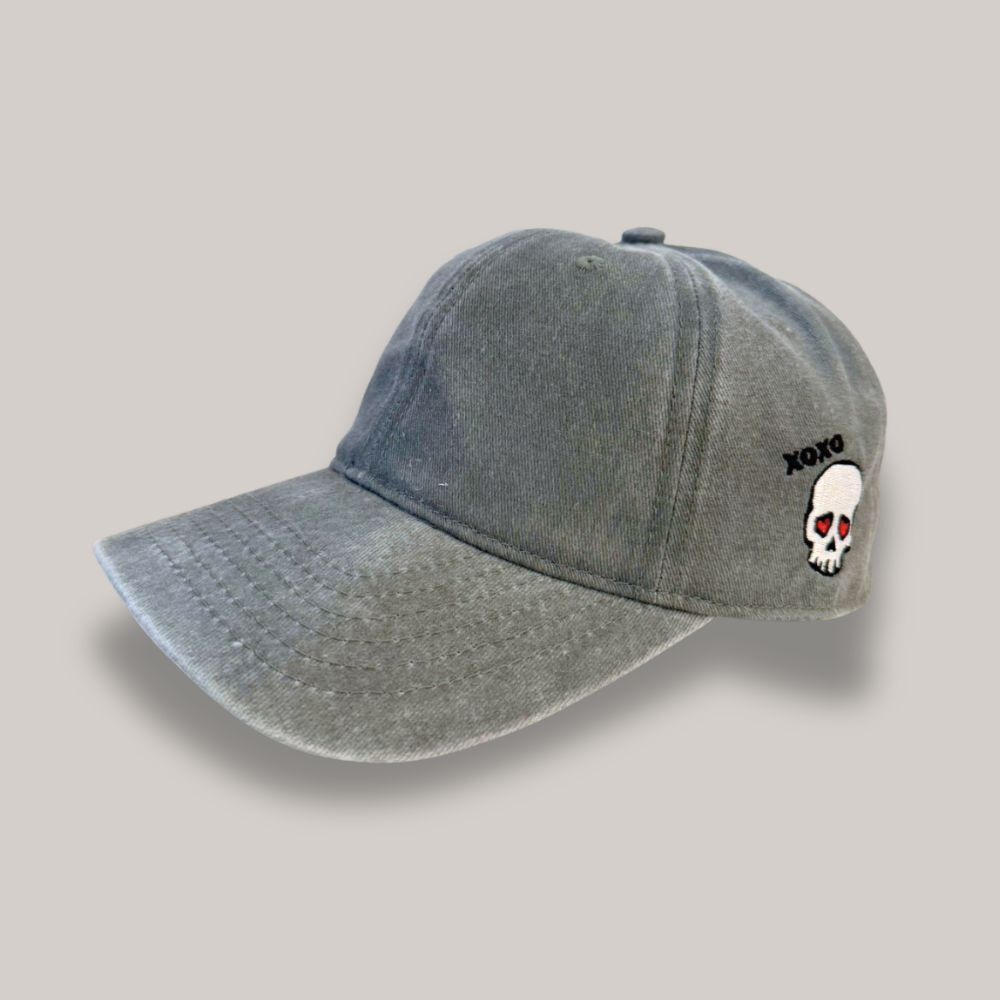 牛仔水洗鴨舌帽