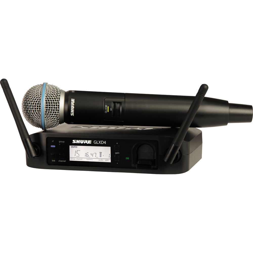 Shure GLXD24/B58 數位無線麥克風系統