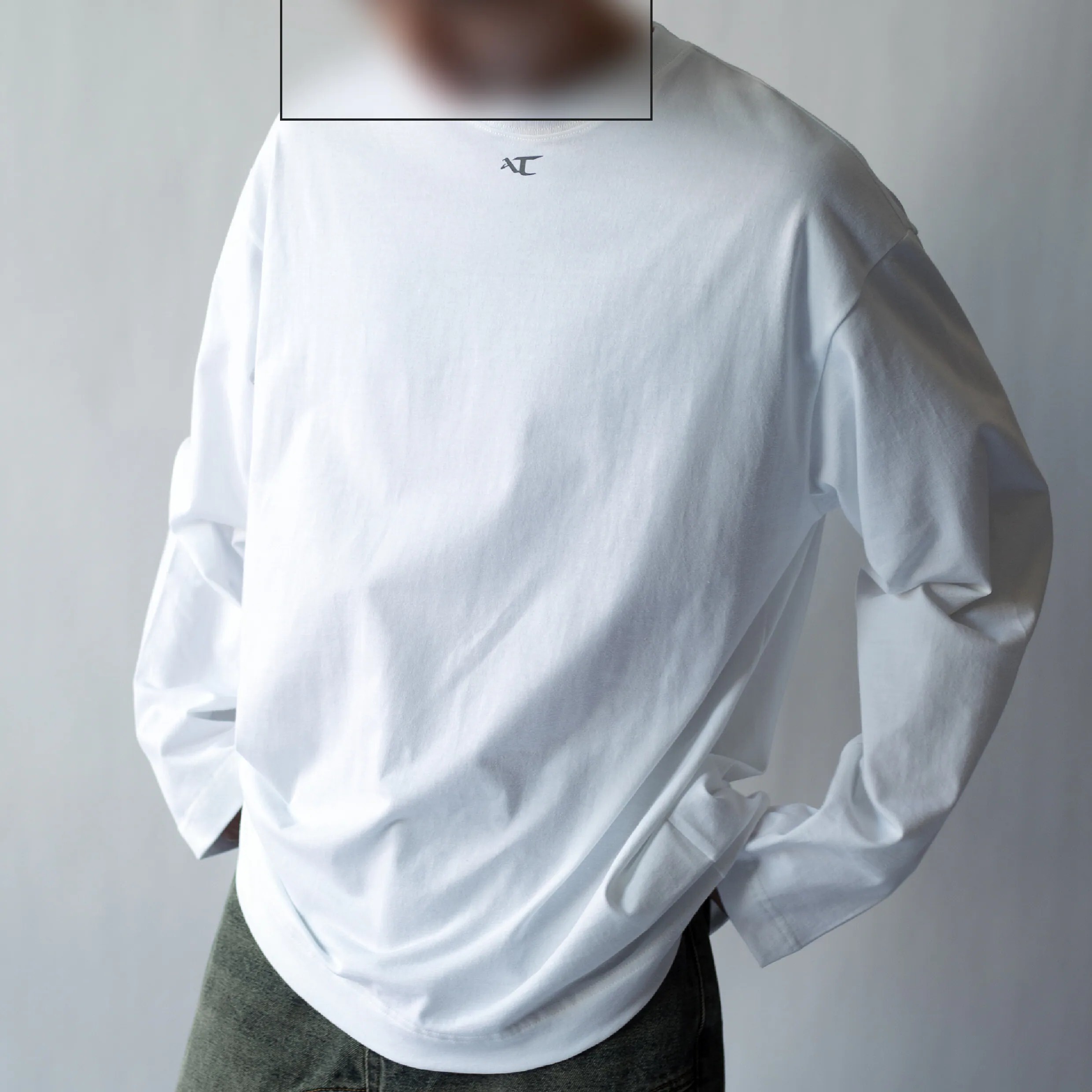 Anonymous Talking Logo LS Tee Logo 印花長袖Tee