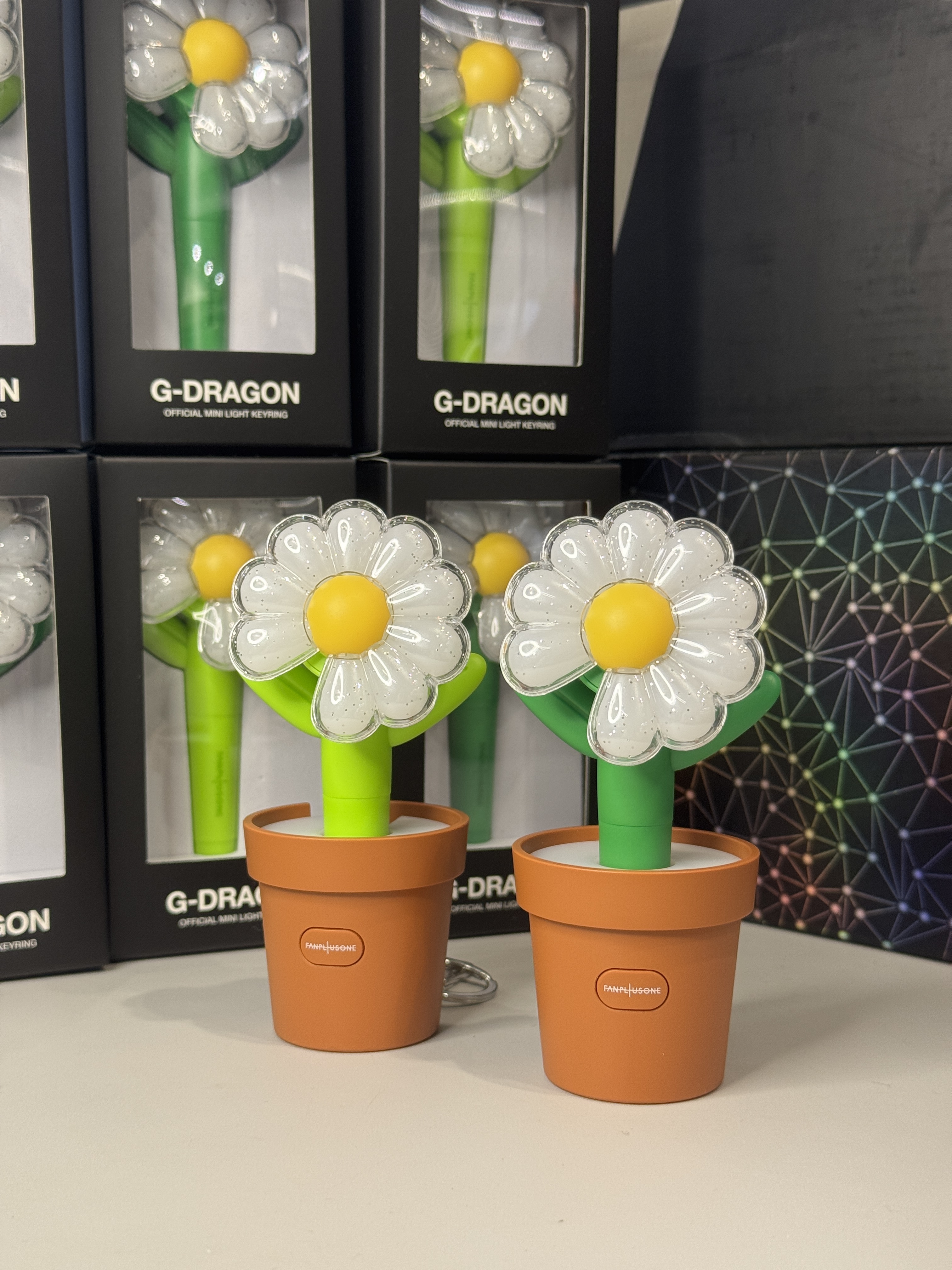 代購-<權志龍 G-Dragon GD周邊> Ubermensch Official Mini Light Keyring Mint 迷你 手燈鑰匙圈/盆栽
