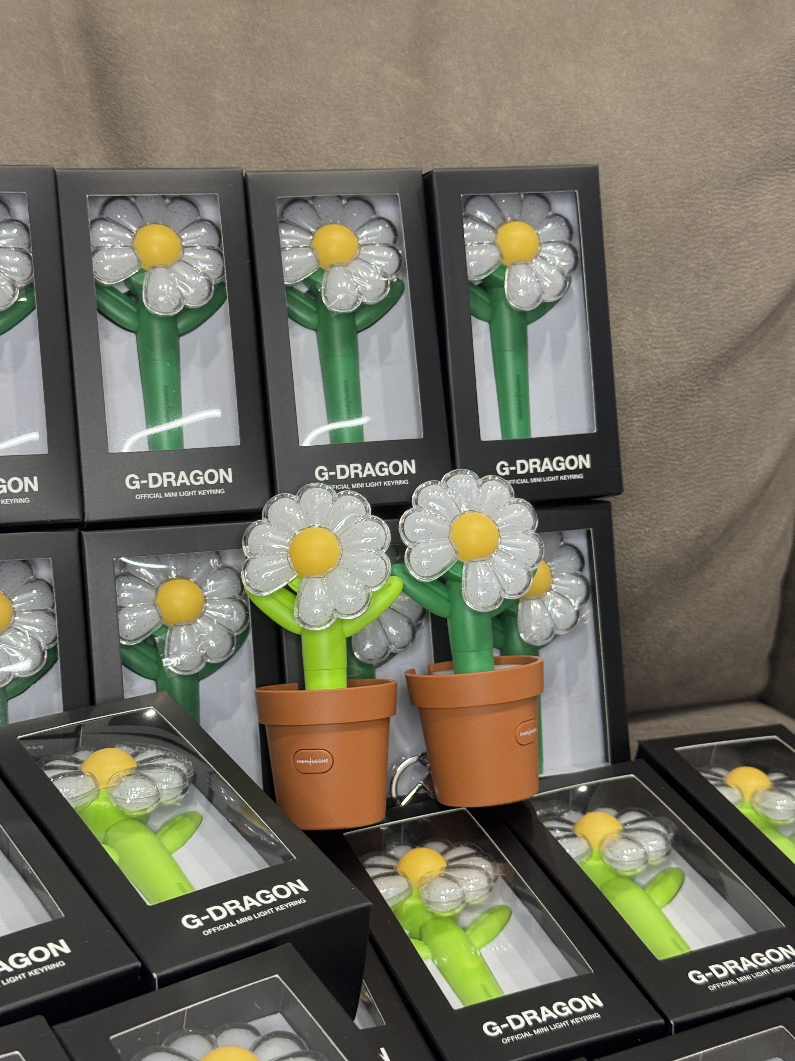 代購-<權志龍 G-Dragon GD周邊> Ubermensch Official Mini Light Keyring Mint 迷你 手燈鑰匙圈/盆栽