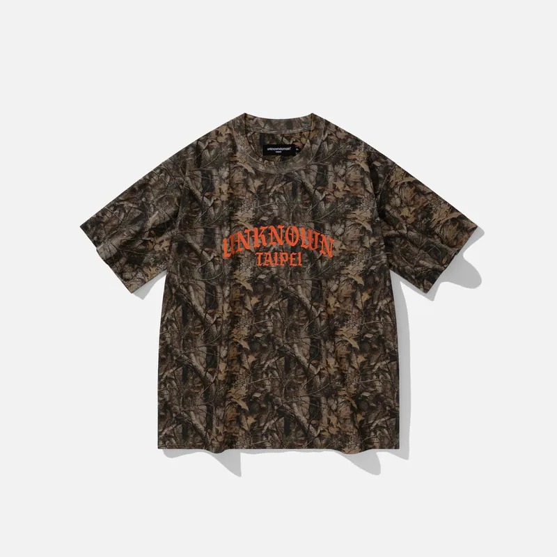 未知領域 CW18158 Camo LOGO TEE