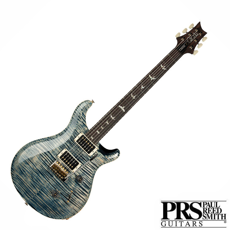 PRS Custom 24 10-Top Faded Whale Blue 電吉他