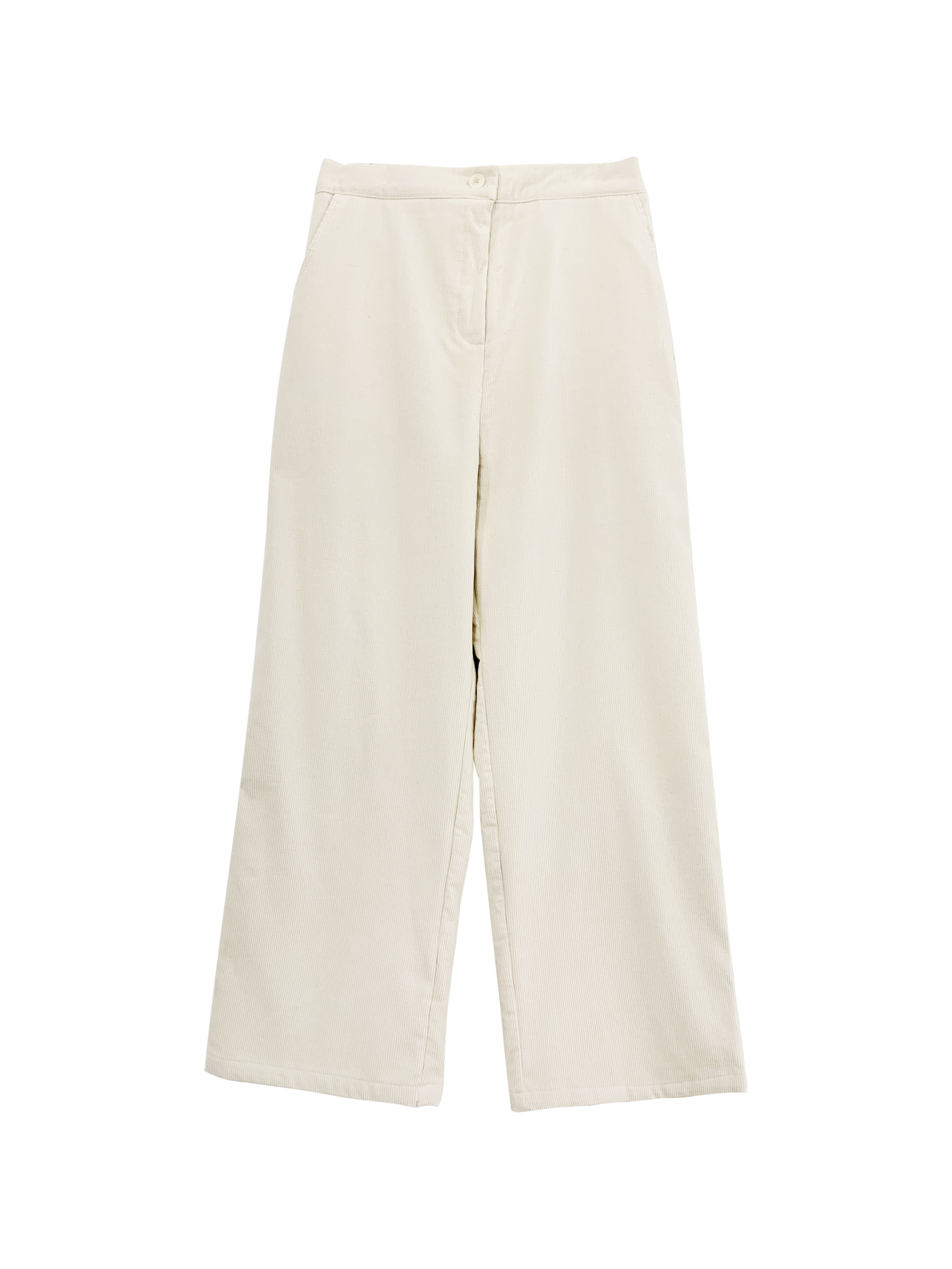 燈芯絨襯套褲-單褲