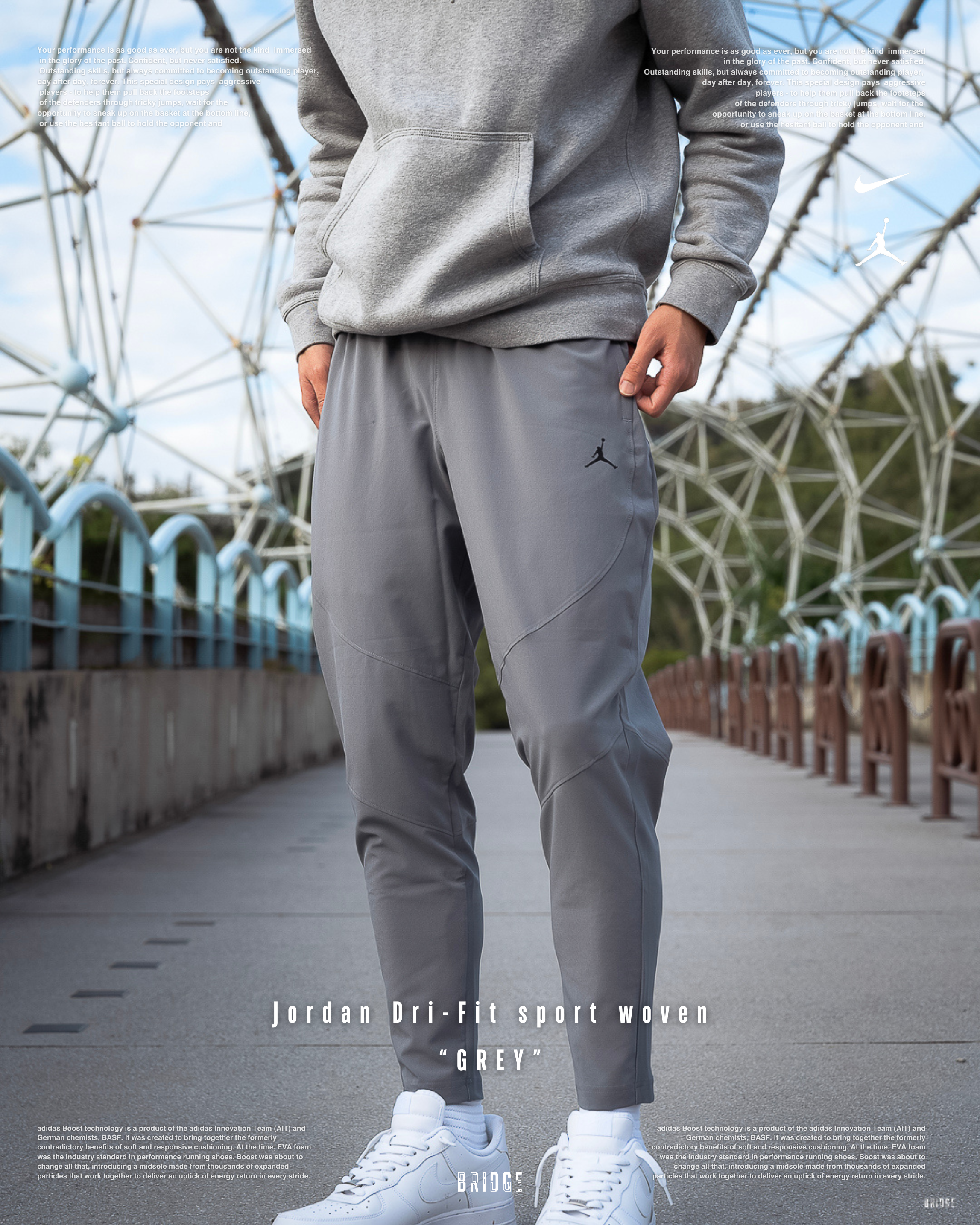 『 修飾之王 秋季首選🏀 』Jordan Dri-Fit sport woven FN5841-010-084