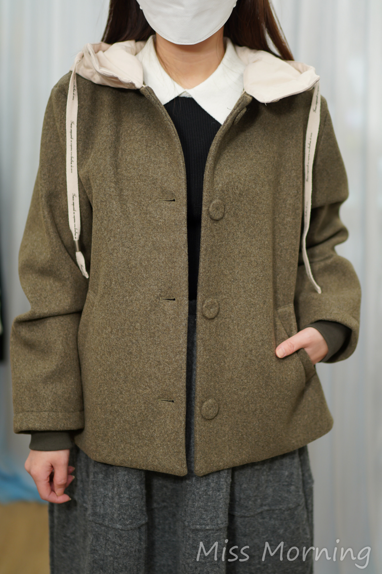 高質混羊毛褸(14961)