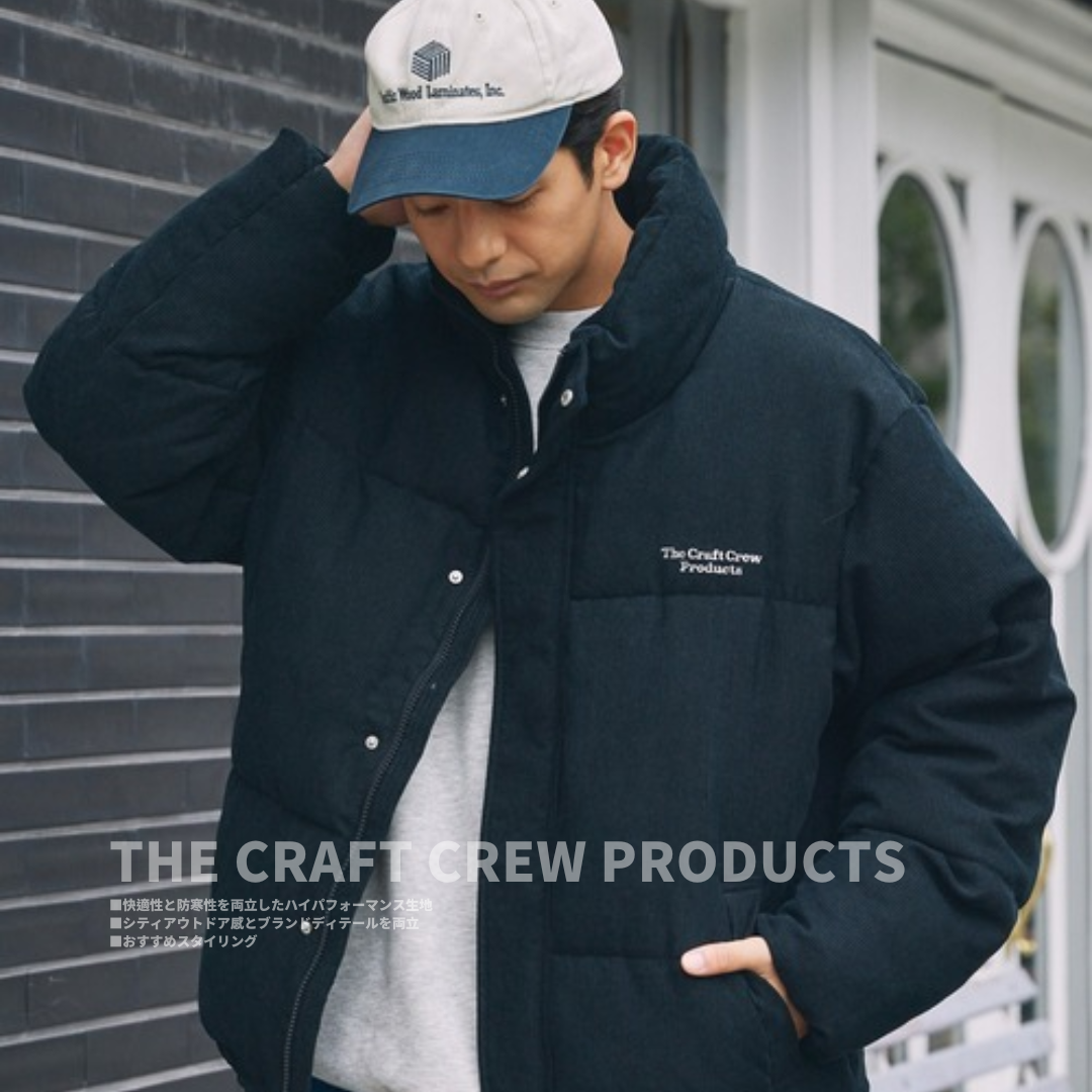 "代購" THE CRAFT CREW PRODUCTS 25AW 防風防水 雙拉鍊羽絨外套
