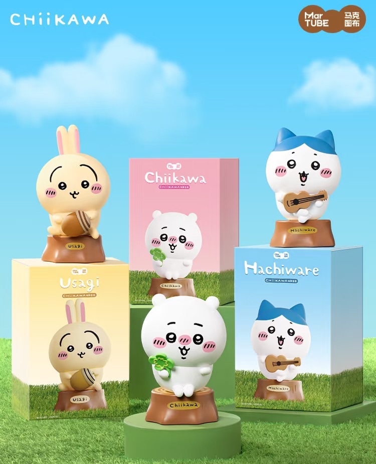 KTQ STORE ‧ Chiikawa 吉伊卡哇造型音響 藍芽音響 磁吸掛件開關 3款