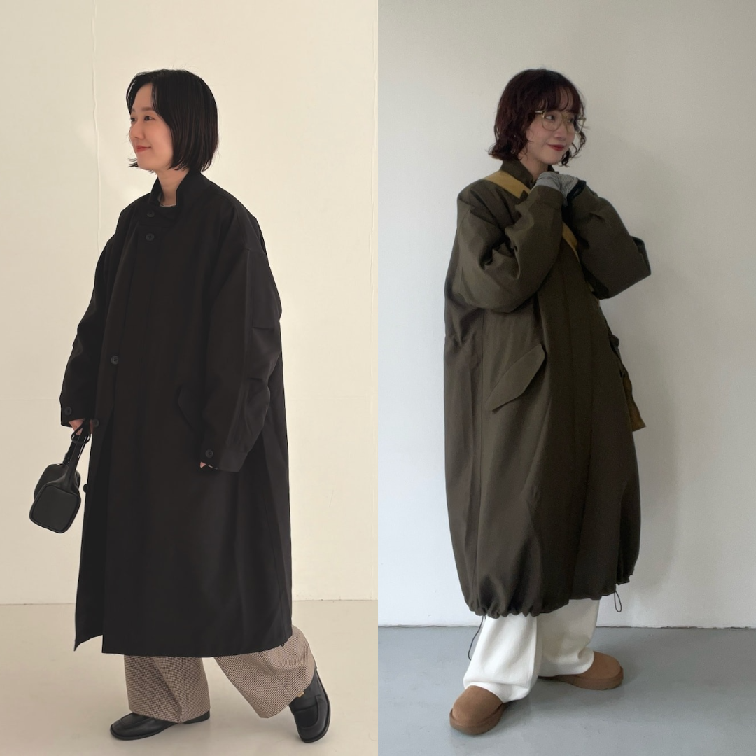 先行特價預購┃URBAN RESEARCH 2way 兩件式 TAION羽絨內裡 立領長版大衣