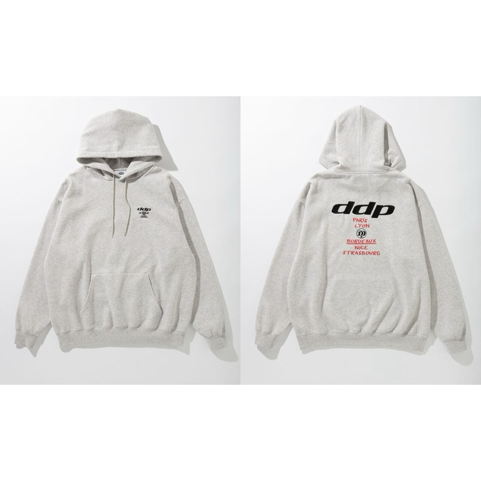 日本 DDP x mono-mart Heavyweight Oversized Fleece-Lined Hoodie [pa578]