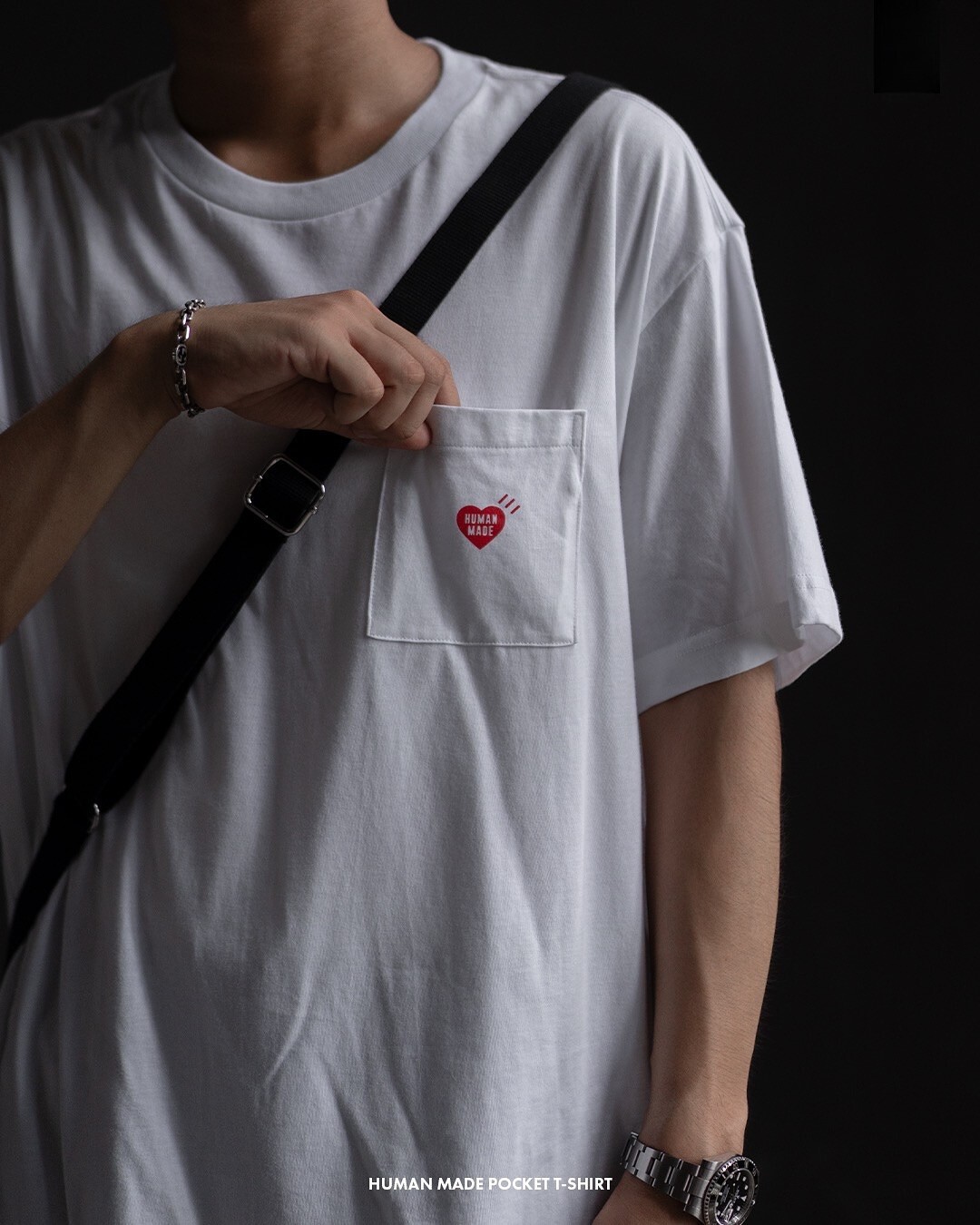 <現貨+預購> HUMAN MADE口袋短T/1件(HM29CS043)/SUPREME小LOGO素T/1件(99HAA23)