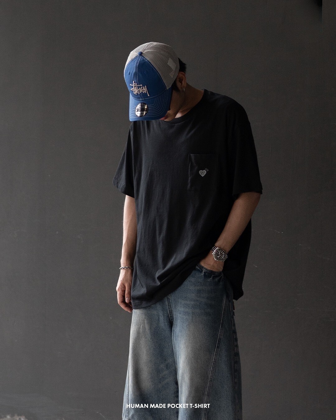 <現貨+預購> HUMAN MADE口袋短T/1件(HM29CS043)/SUPREME小LOGO素T/1件(99HAA23)