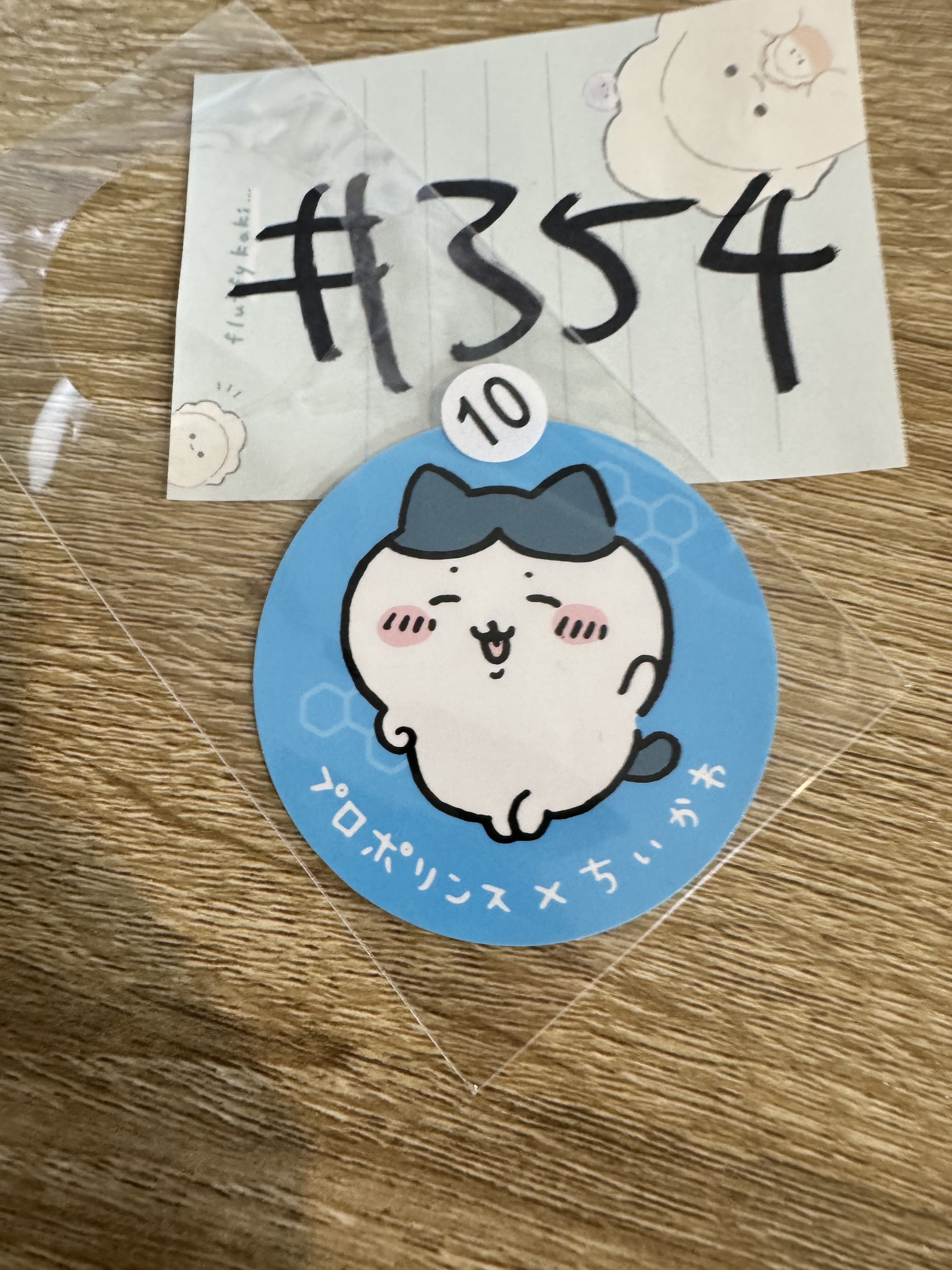 CHIIKAWA 八字貓  貼紙 #354