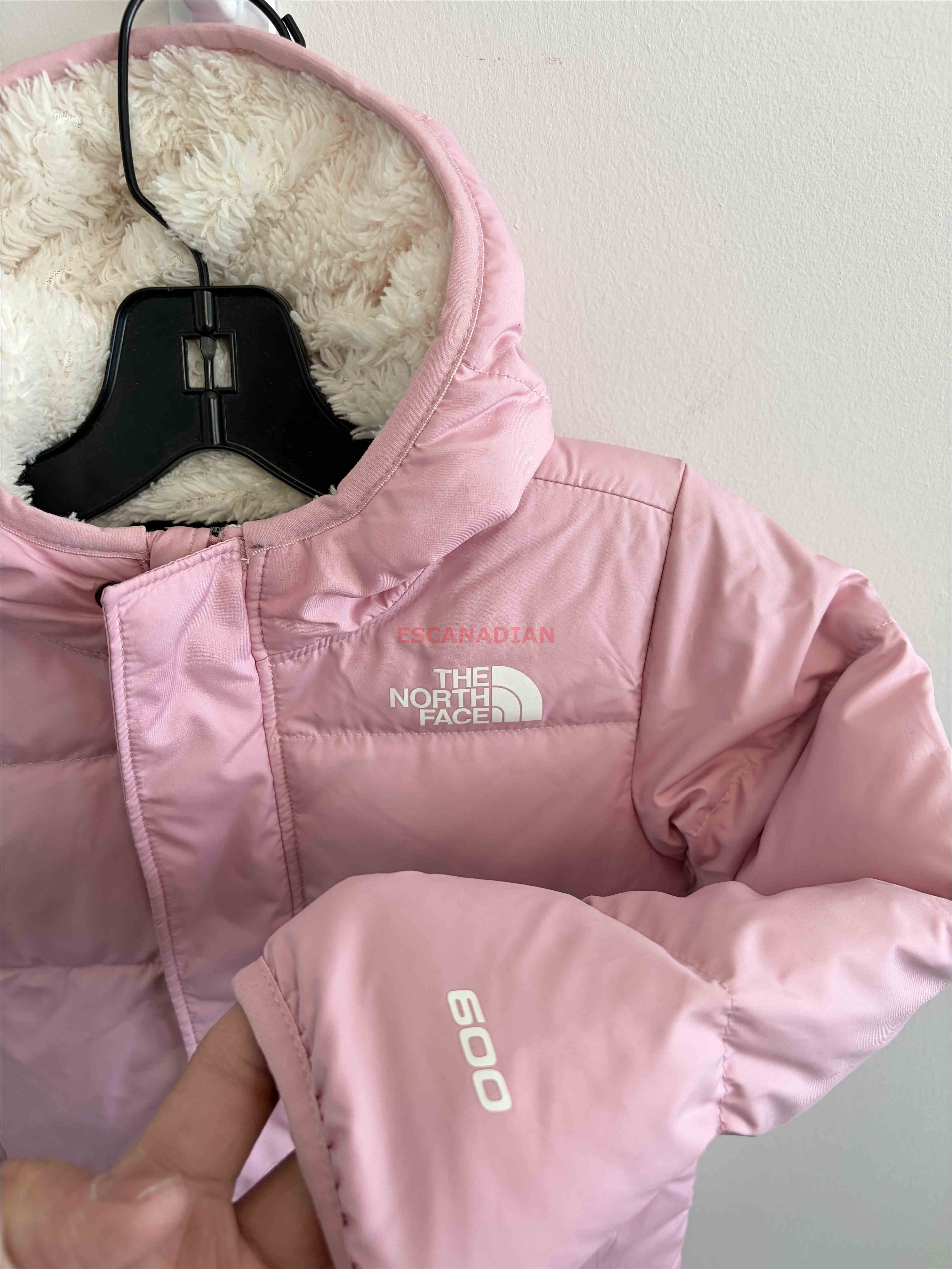 THE NORTH FACE 小童裝 600蓬鬆羽絨 防潑水 連帽QQ毛 外套