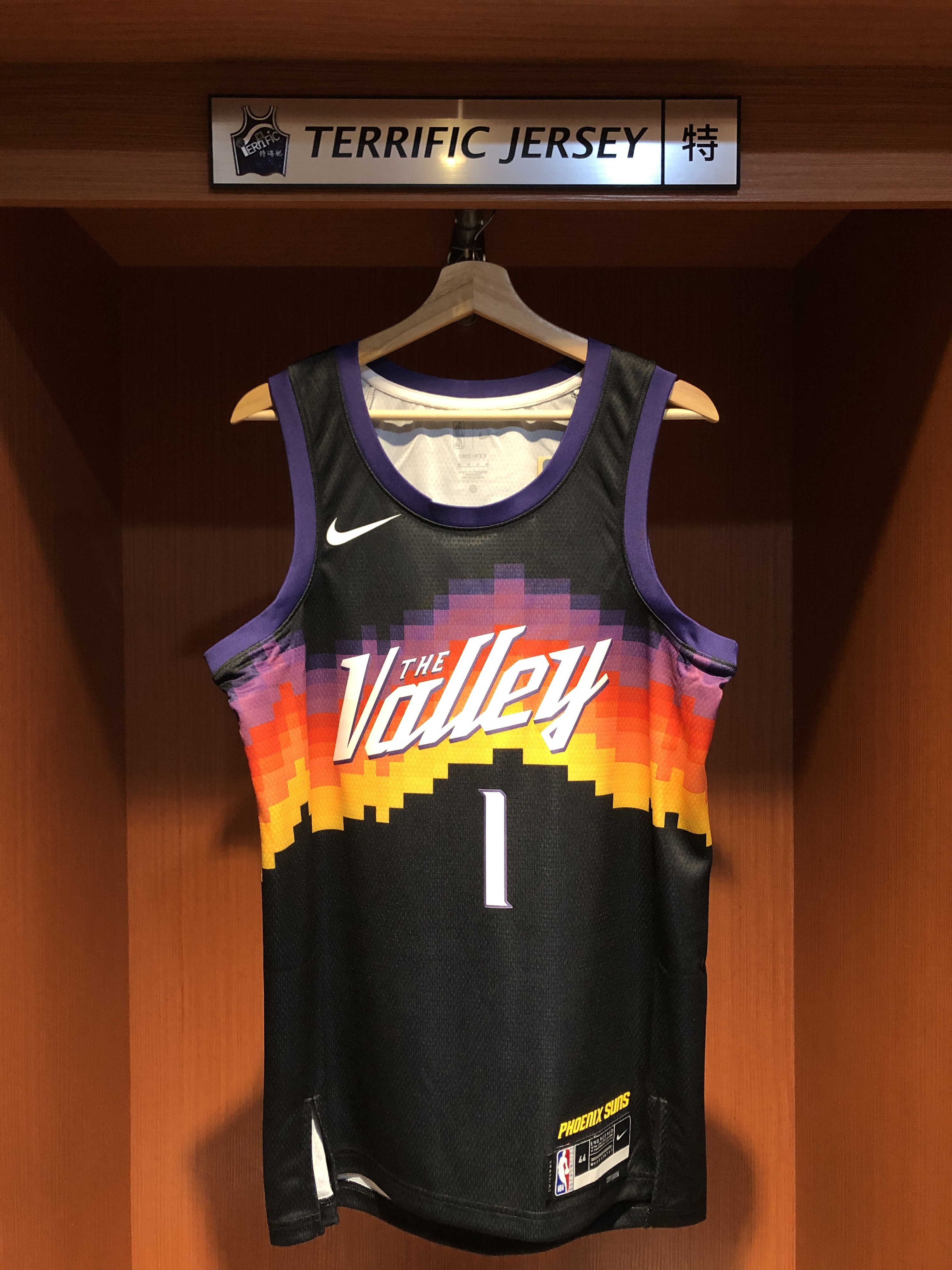 NBA球衣 Devin Booker 鳳凰城太陽城市 25-26 City Nike Swingman 球迷版 熱轉印 全新