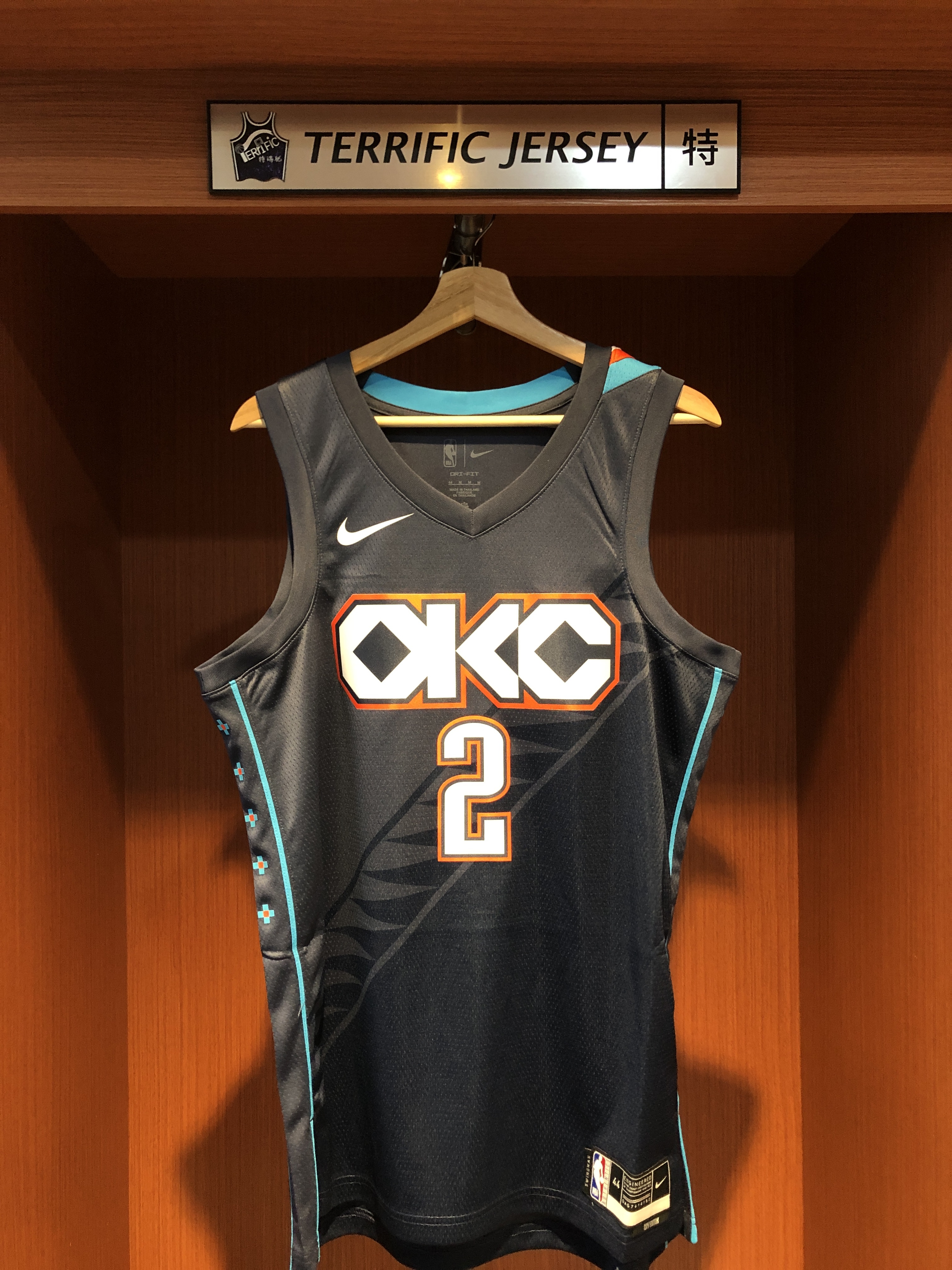 NBA球衣 Shai Gilgeous-Alexander 奧克拉荷馬雷霆城市 25-26 City Nike Swingman 球迷版 熱轉印 全新