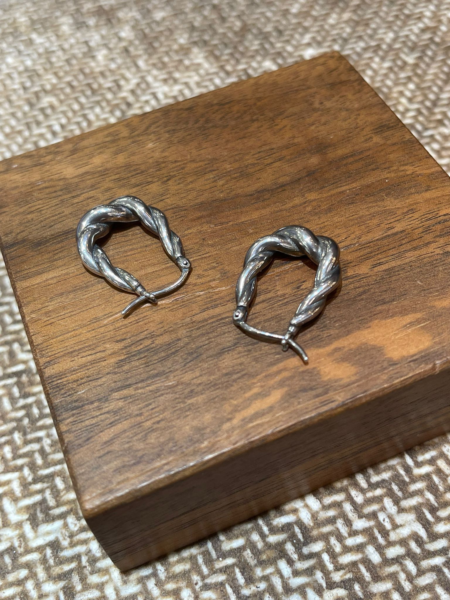 sl1223/扭紋式耳環