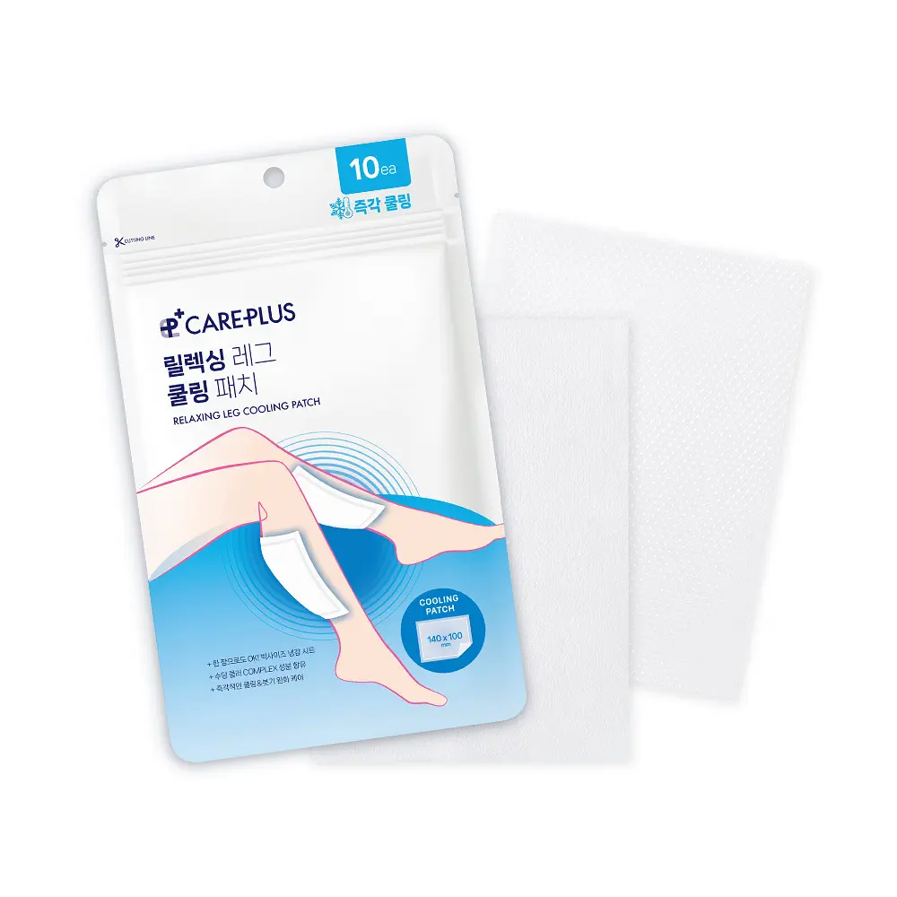 CAREPLUS 腿部舒緩冰涼貼 10片